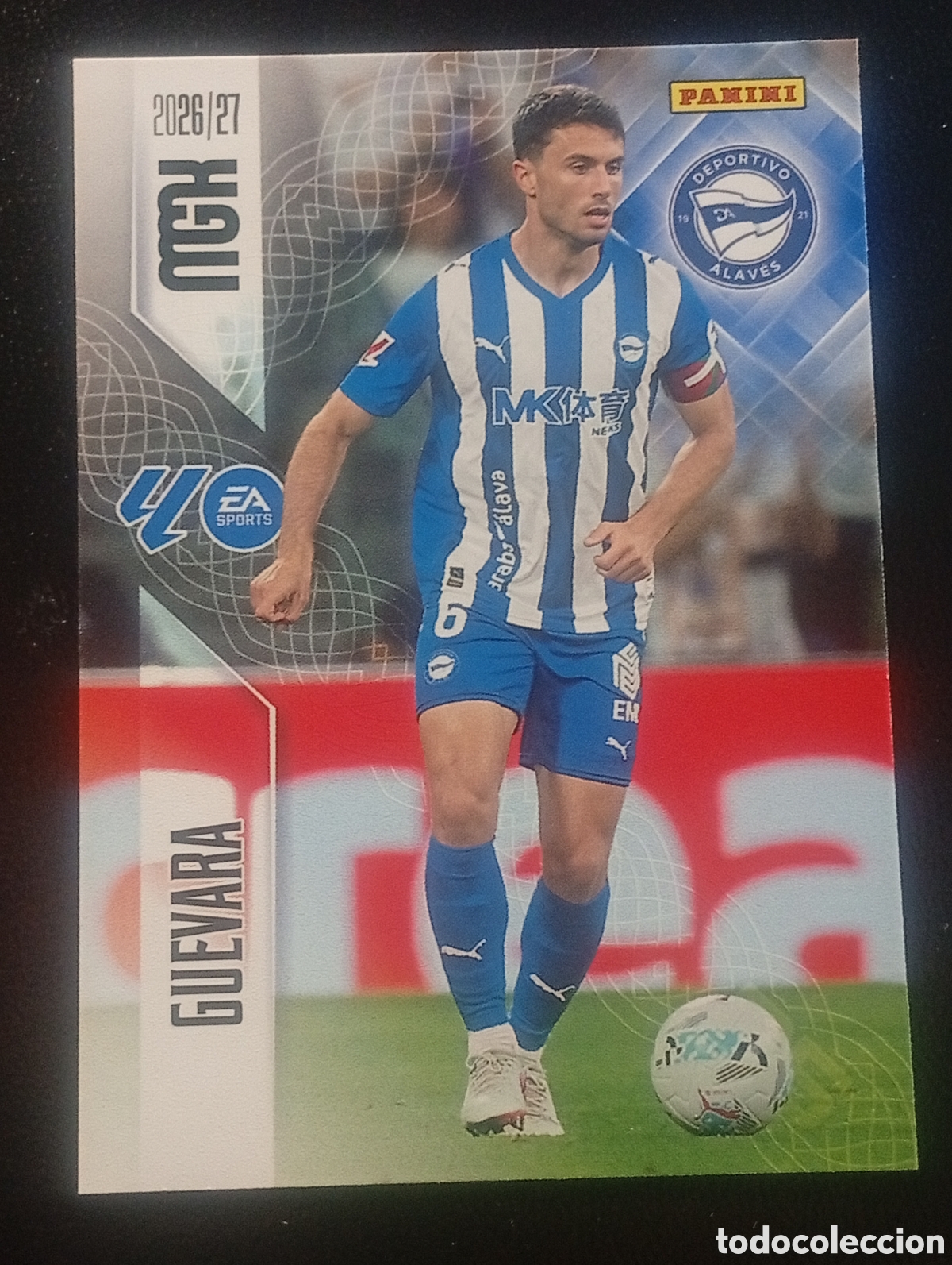 Cromos de f&uacute;tbol: 29 GUEVARA DEPORTIVO ALAVES MEGACRACKS 2026 2027 26 27 CARDS PANINI