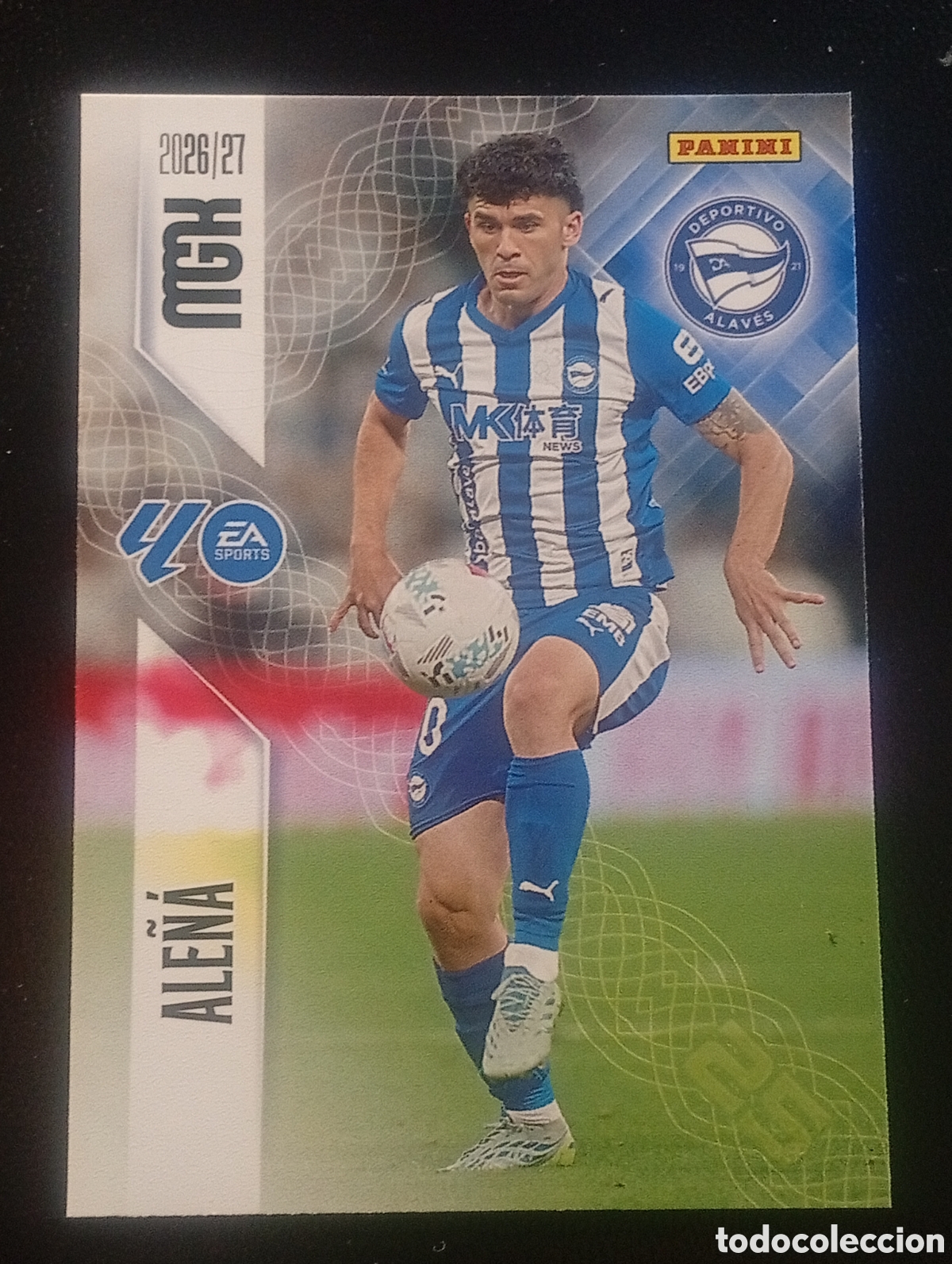 Cromos de f&uacute;tbol: 30 ALE&Ntilde;A DEPORTIVO ALAVES MEGACRACKS 2026 2027 26 27 CARDS PANINI