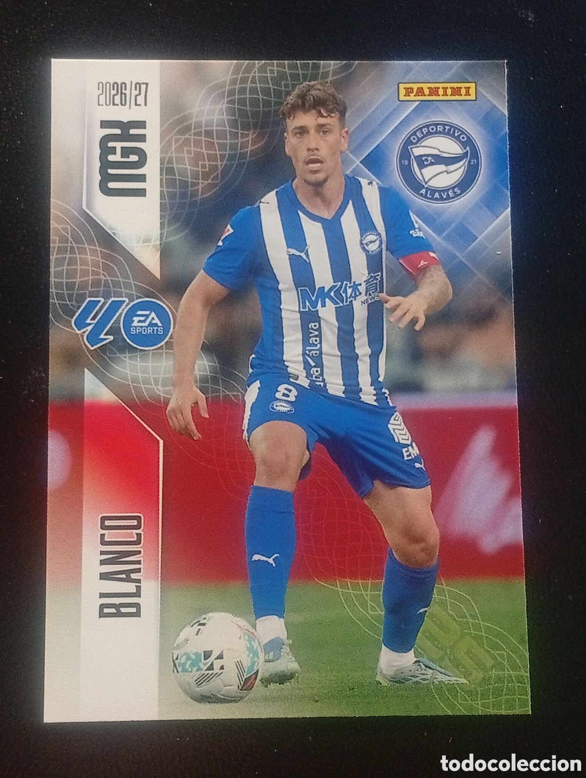 Cromos de f&uacute;tbol: 28 BLANCO DEPORTIVO ALAVES MEGACRACKS 2026 2027 26 27 CARDS PANINI