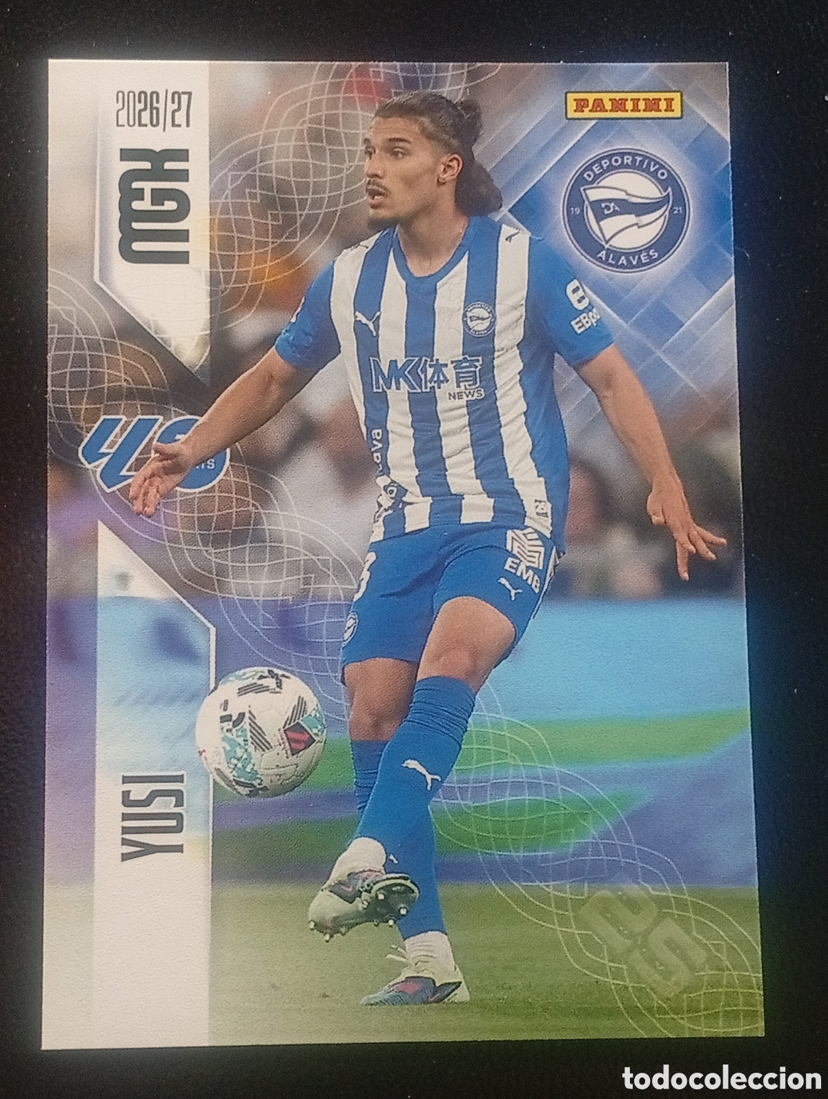 Cromos de f&uacute;tbol: 26;YUSI DEPORTIVO ALAVES MEGACRACKS 2026 2027 26 27 CARDS PANINI