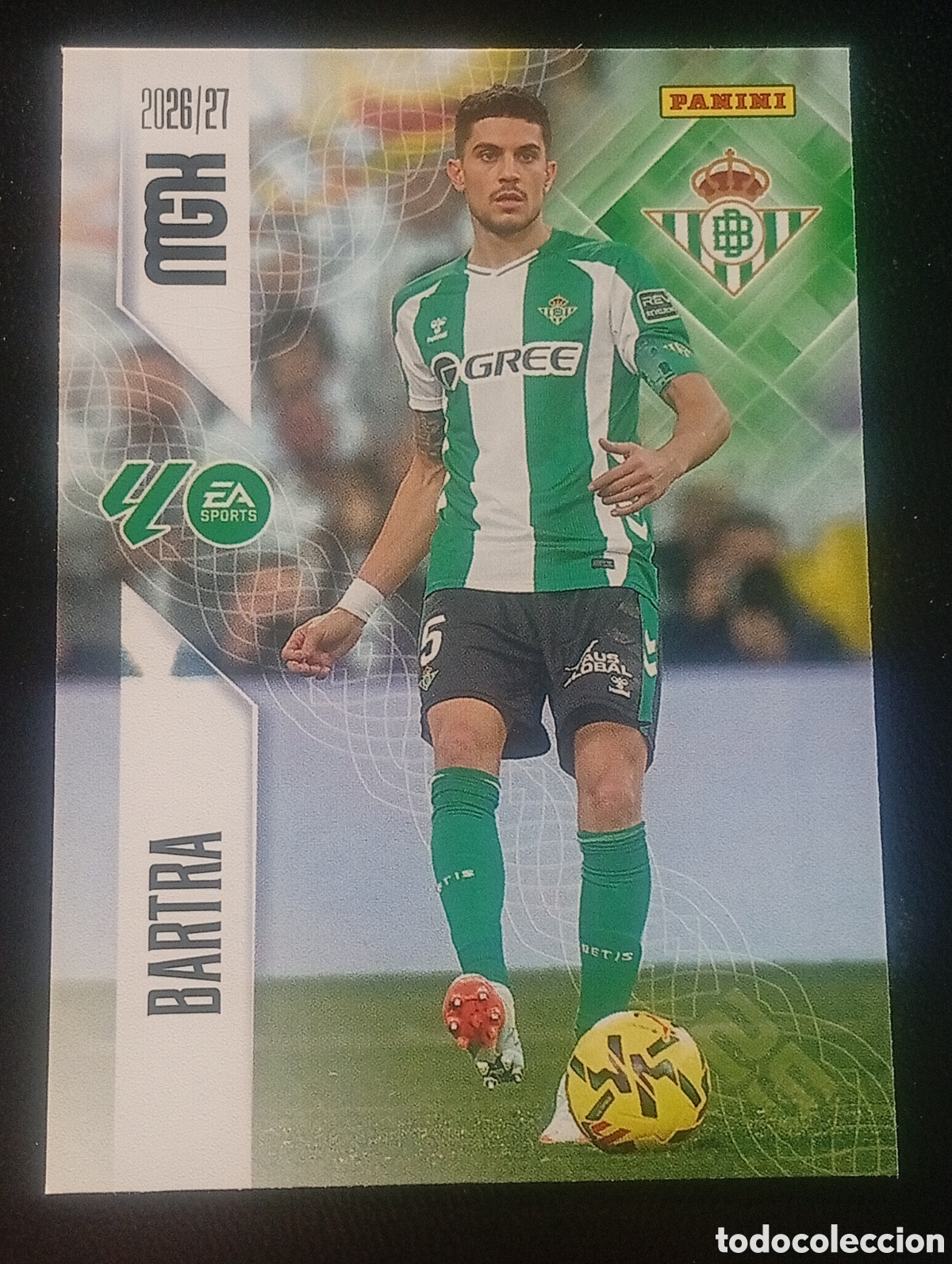 Cromos de f&uacute;tbol: 95 BARTA BETIS MEGACRACKS 2026 2027 26 27 CARDS PANINI