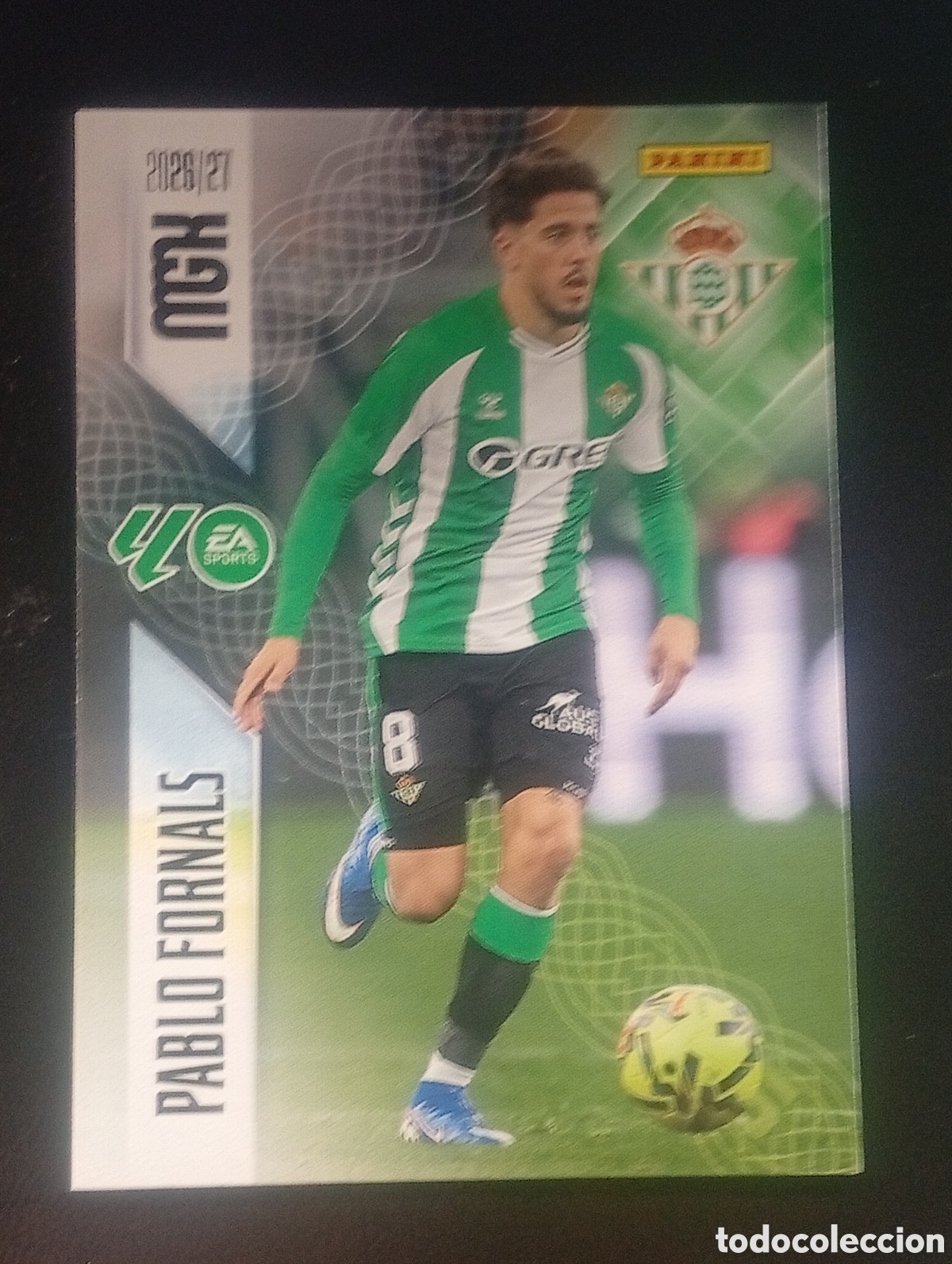 Cromos de f&uacute;tbol: 102 PABLO FORNALS BETIS MEGACRACKS 2026 2027 26 27 CARDS PANINI