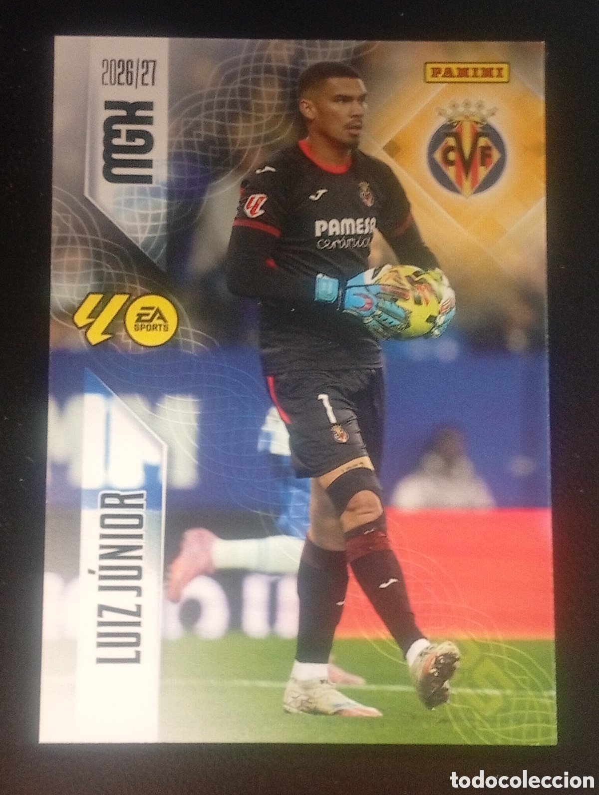 Cromos de f&uacute;tbol: 362 LUIZ JUNIOR VILLARREAL MEGACRACKS 2026 2027 26 27 CARDS PANINI