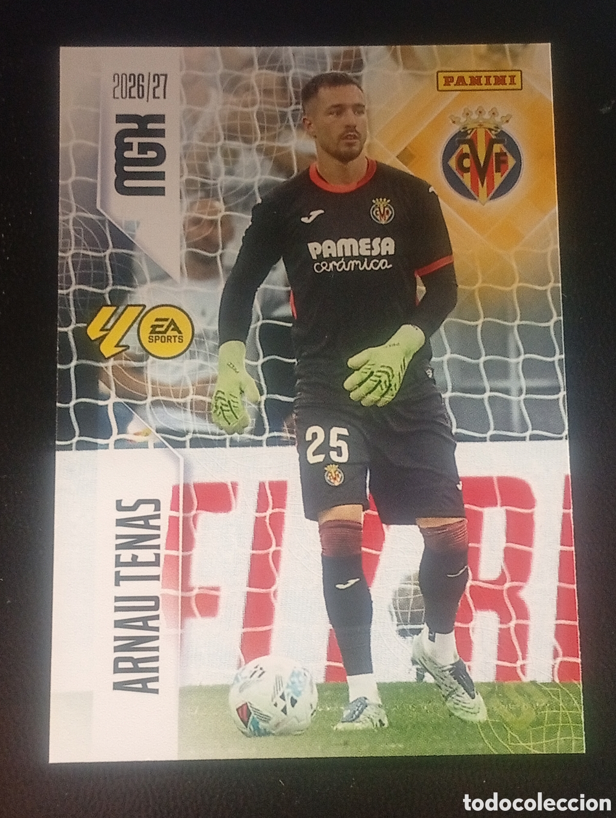 Cromos de f&uacute;tbol: 363 ARNAU TENAS VILLARREAL MEGACRACKS 2026 2027 26 27 CARDS PANINI