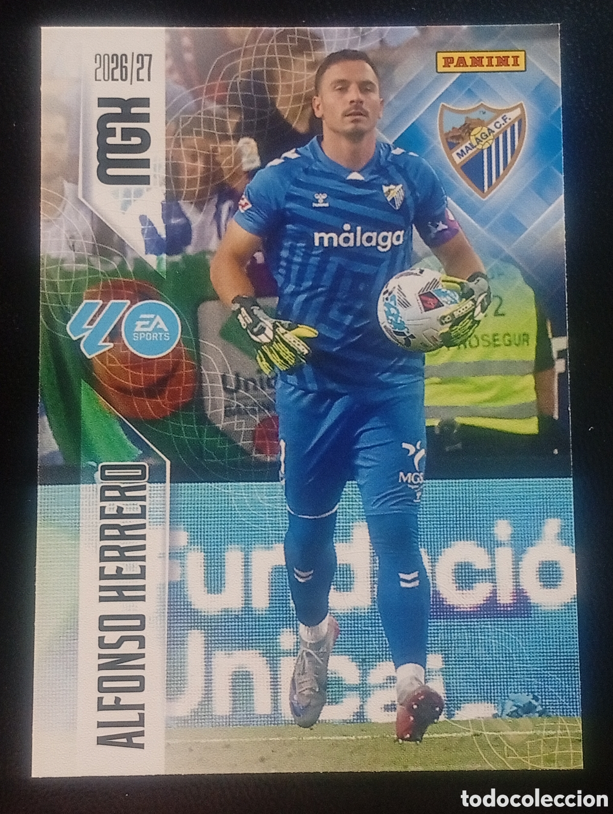 Cromos de f&uacute;tbol: 236 ALFONSO HERRERO M&Aacute;LAGA MEGACRACKS 2026 2027 26 27 CARDS PANINI