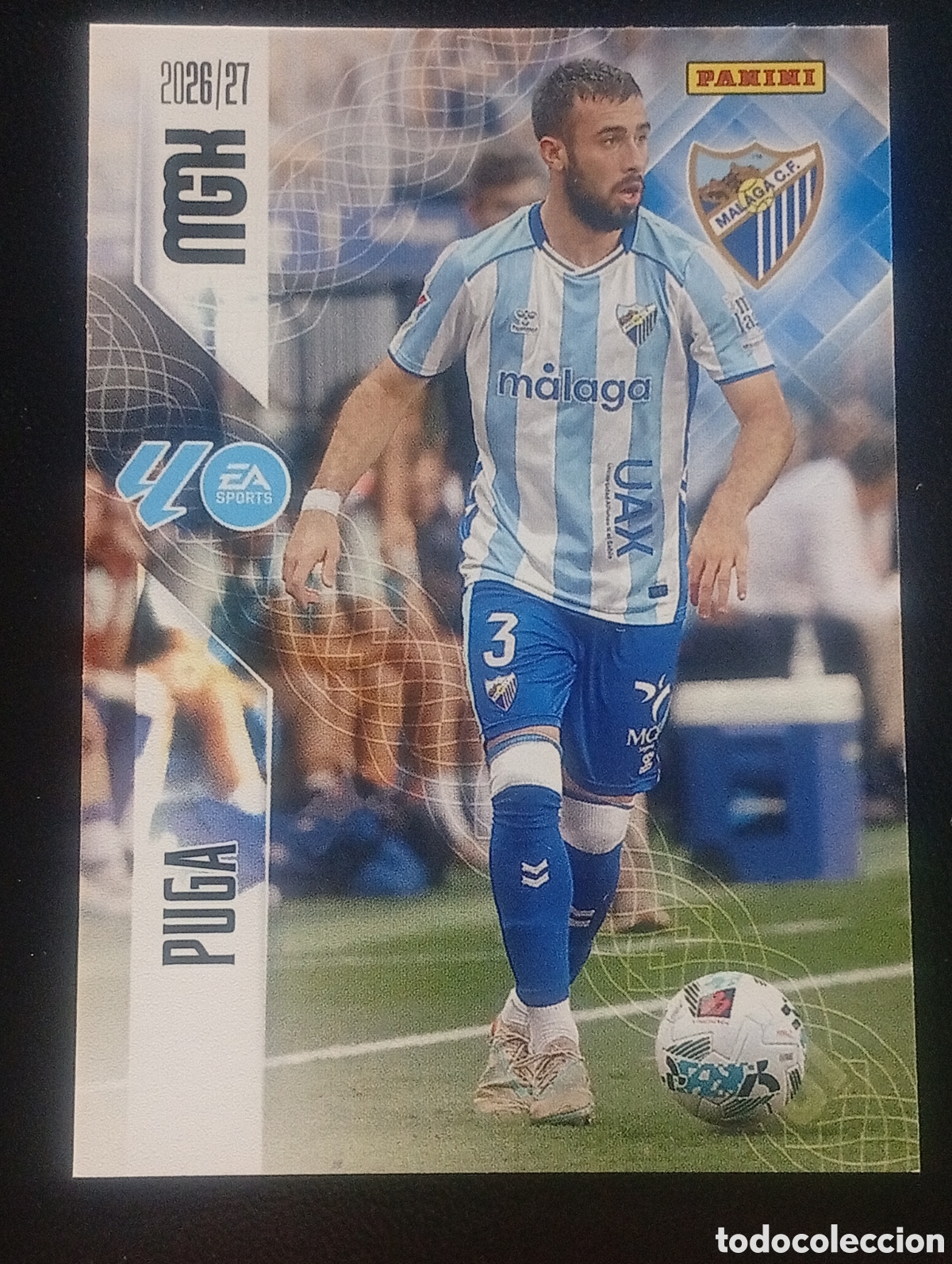 Cromos de f&uacute;tbol: 238 PUGA M&Aacute;LAGA MEGACRACKS 2026 2027 26 27 CARDS PANINI