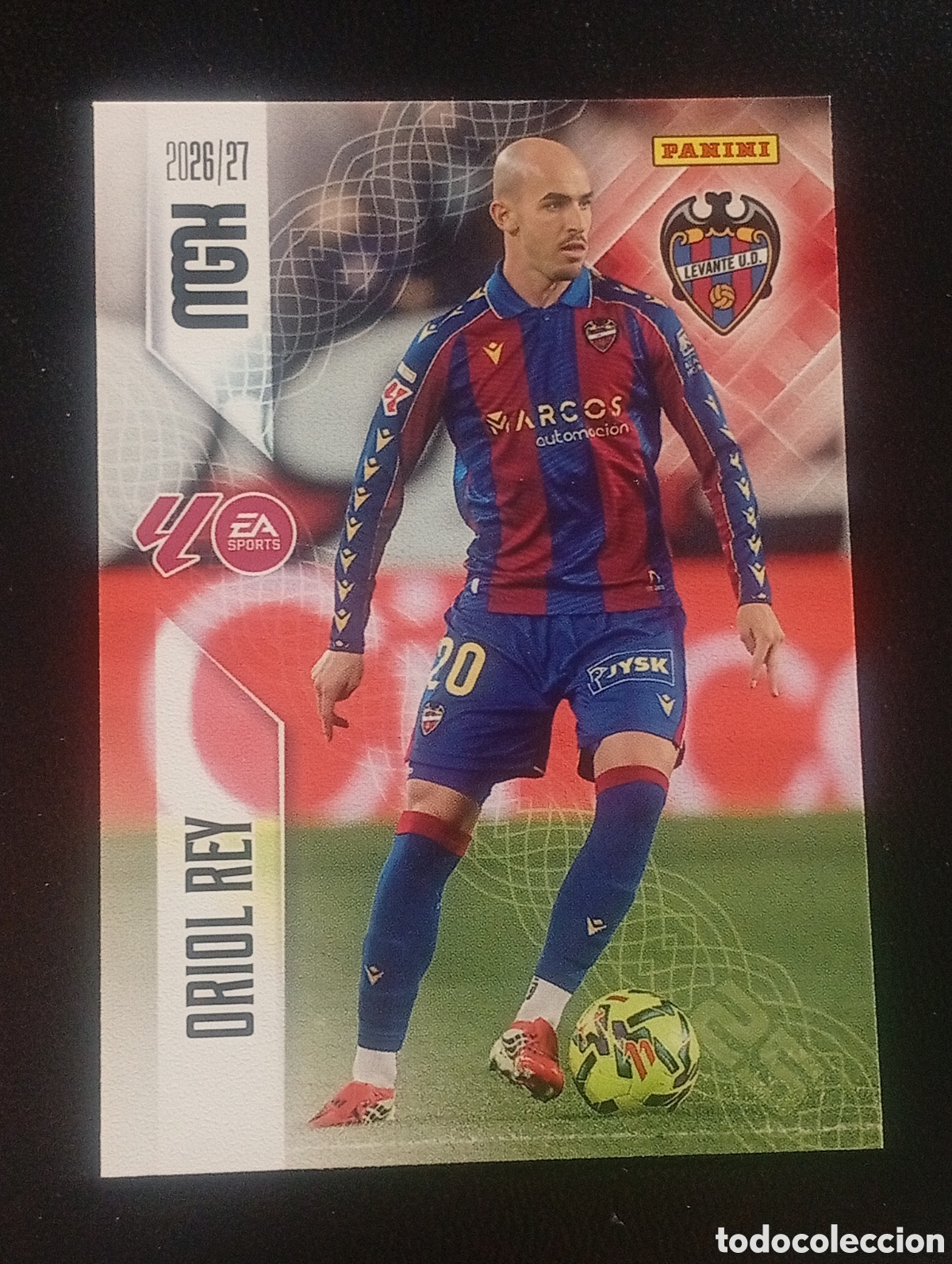 Cromos de f&uacute;tbol: 207 ORIOL REY LEVANTE MEGACRACKS 2026 2027 26 27 CARDS PANINI