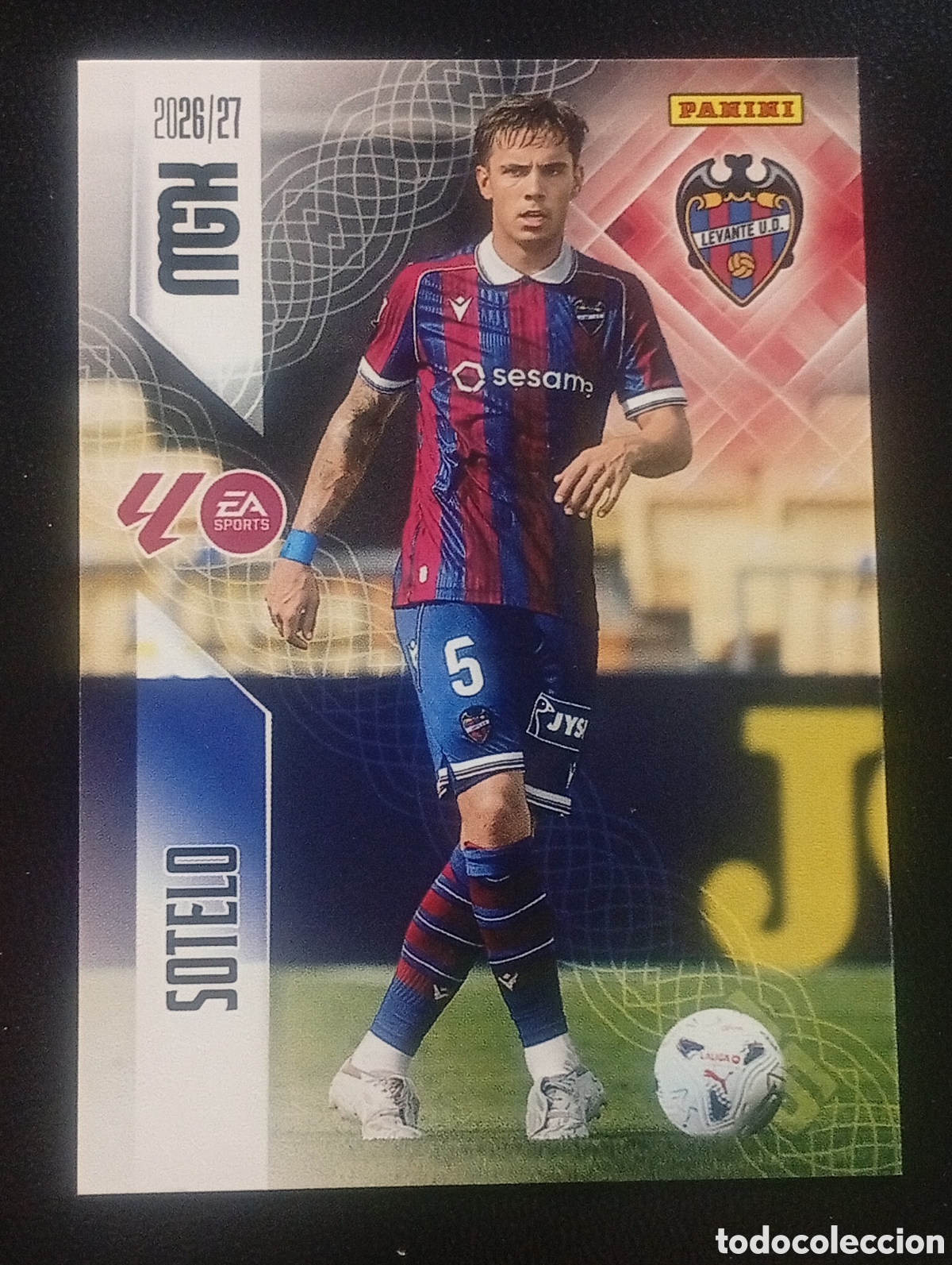 Cromos de f&uacute;tbol: 209 SOTELO LEVANTE MEGACRACKS 2026 2027 26 27 CARDS PANINI