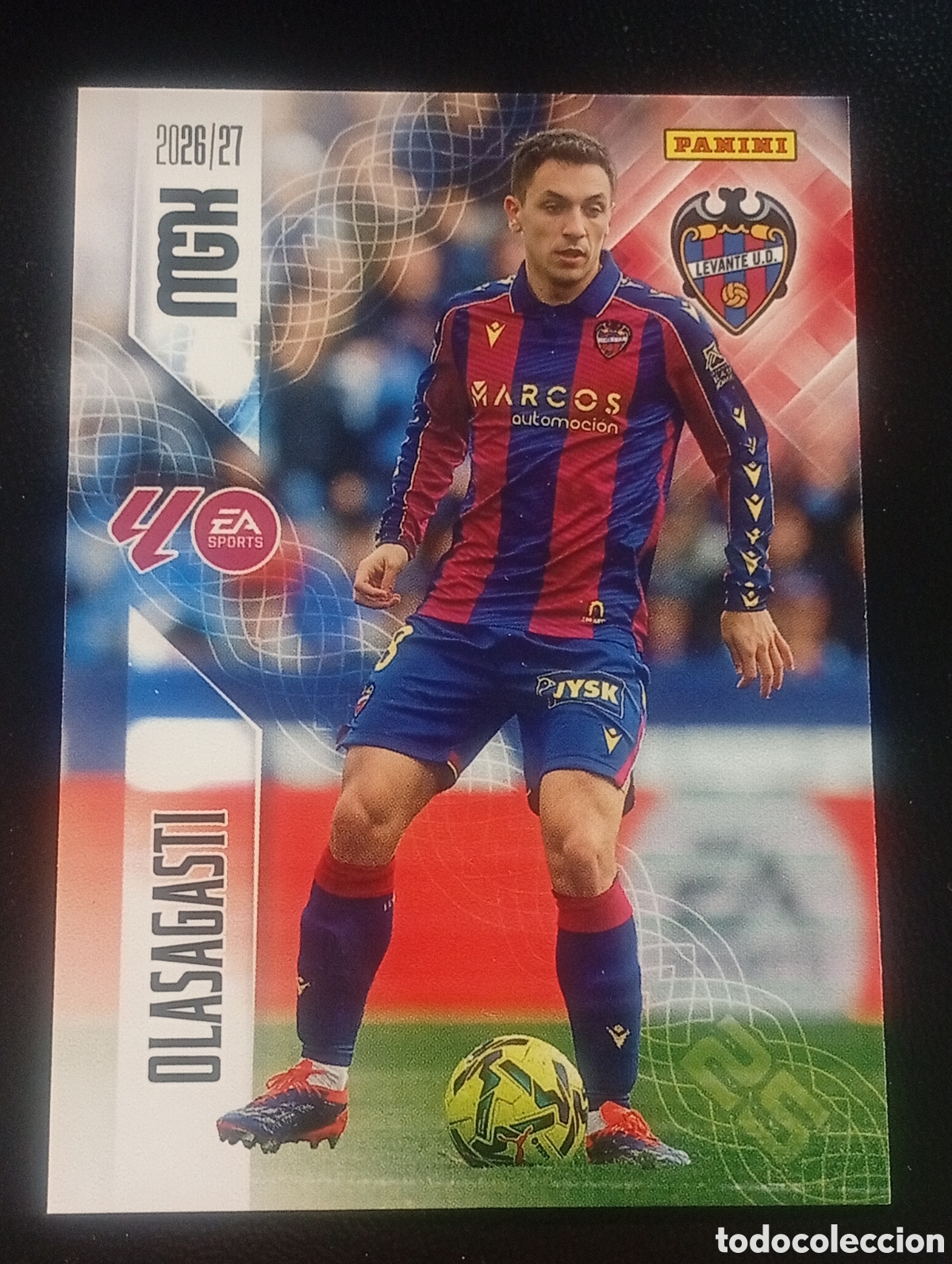 Cromos de f&uacute;tbol: 210 OLASAGASTI LEVANTE MEGACRACKS 2026 2027 26 27 CARDS PANINI