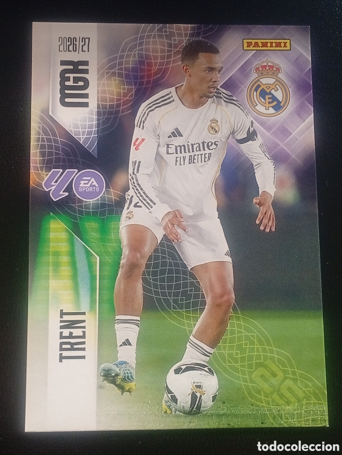 Cromos de f&uacute;tbol: 220 TRENT REAL MADRID MEGACRACKS 2026 2027 26 27 CARDS PANINI