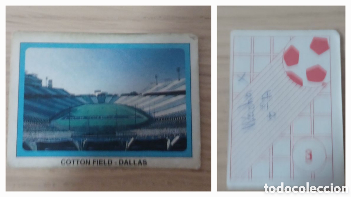 Cromos de f&uacute;tbol: CROMO ESTADIO SEDE COTTON FIELD DALLAS N 3 EDICIONES ESTADIO MUNDIAL EEUU 94 SIN PEGAR