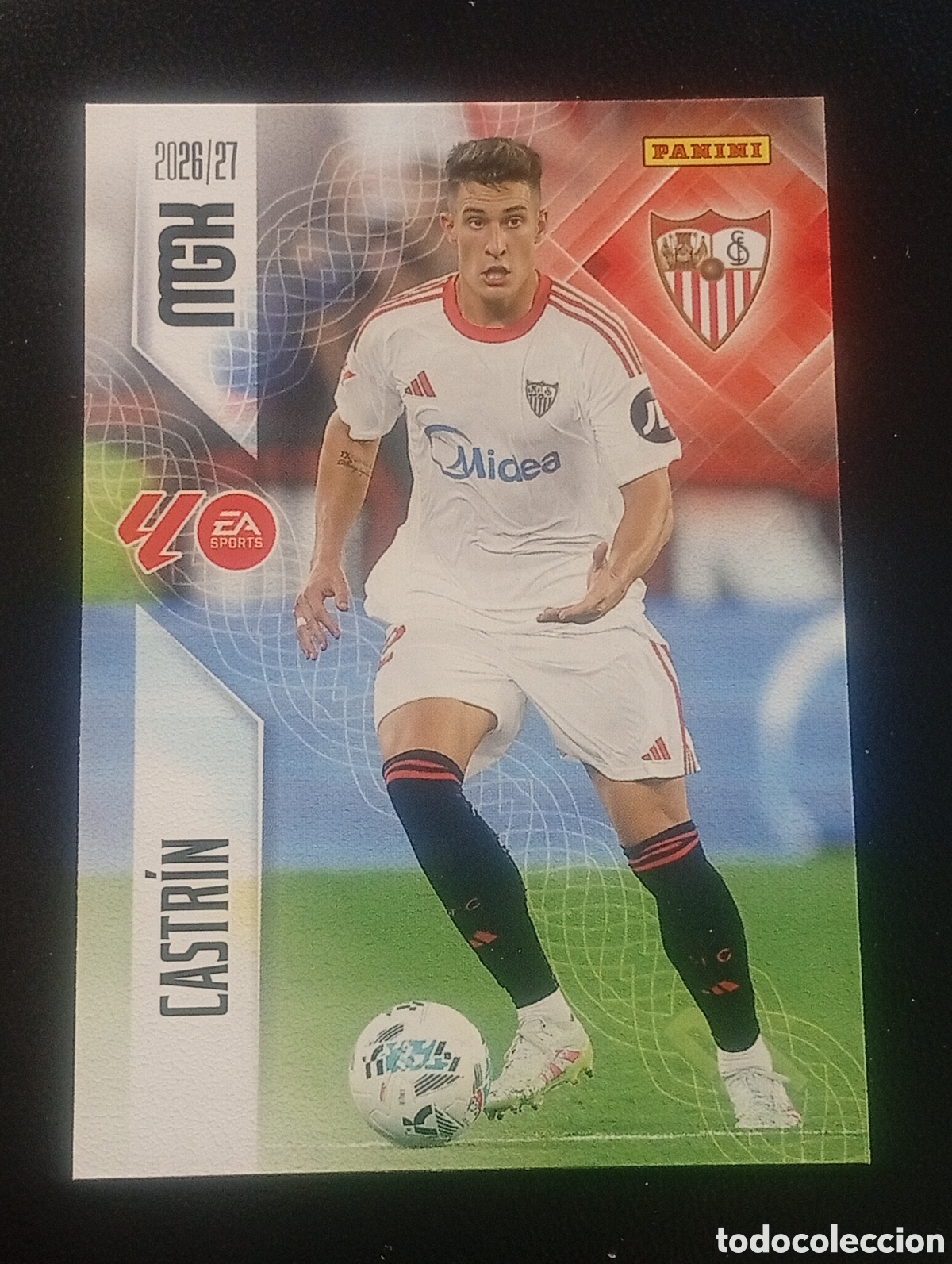Cromos de f&uacute;tbol: 332 CASTRIN SEVILLA MEGACRACKS 2026 2027 26 27 CARDS PANINI