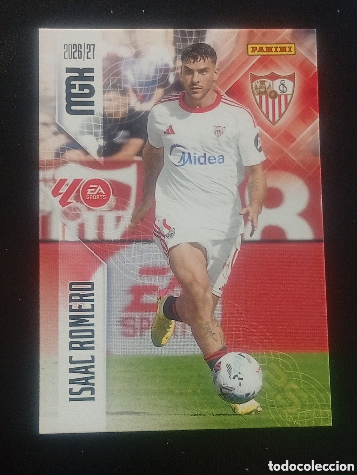 Cromos de f&uacute;tbol: 342 ISAAC ROMERO SEVILLA MEGACRACKS 2026 2027 26 27 CARDS PANINI