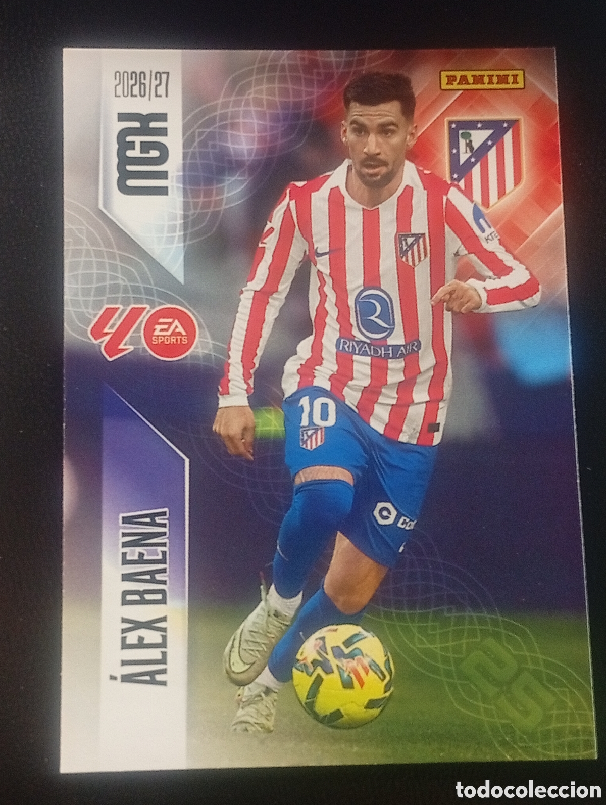 Cromos de f&uacute;tbol: 67 ALEX BAENA ATL&Eacute;TICO DE MADRID MEGACRACKS 2026 2027 26 27 CARDS PANINI