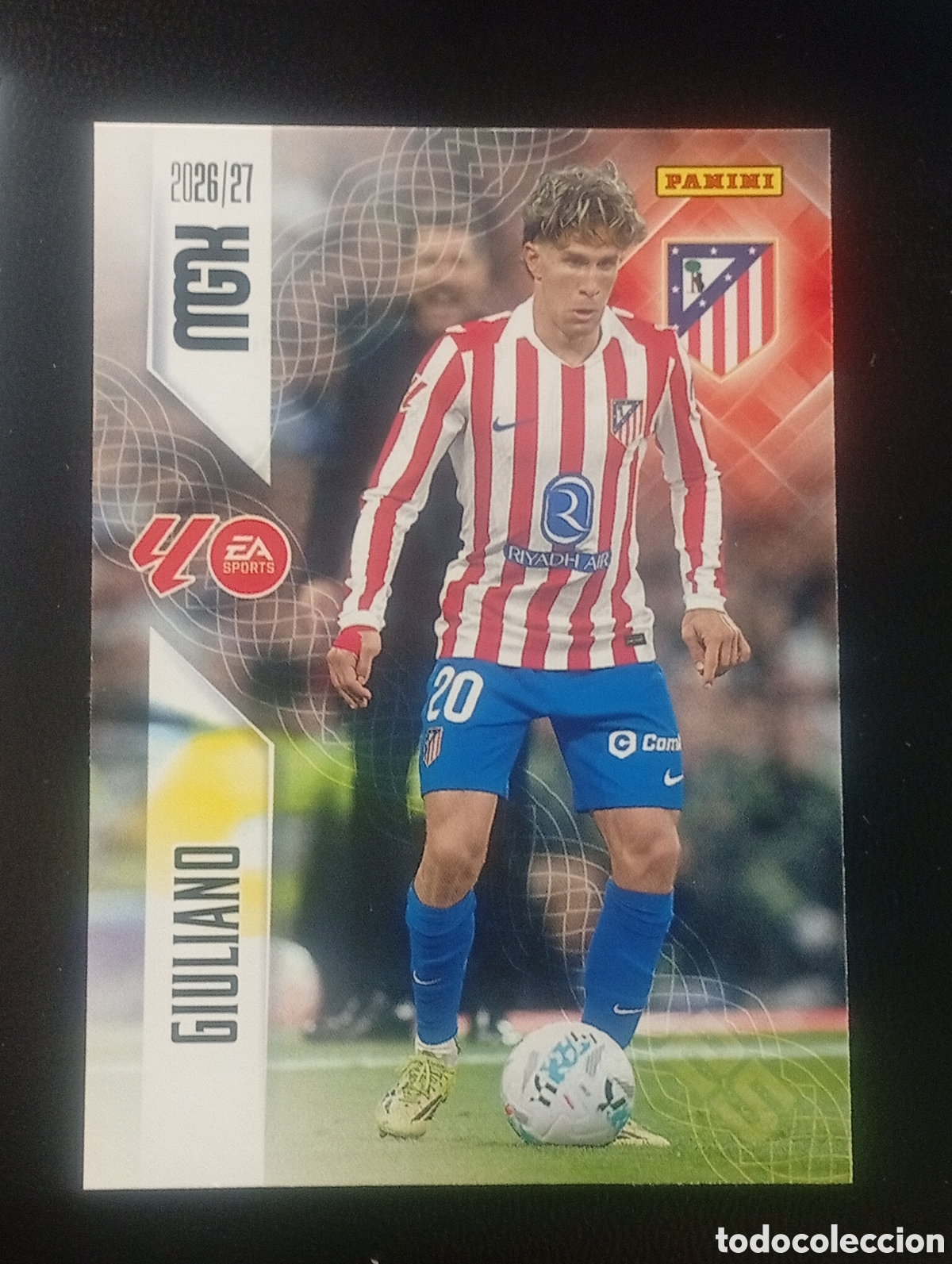 Cromos de f&uacute;tbol: 69 GIULIANO SIMEONE ATL&Eacute;TICO DE MADRID MEGACRACKS 2026 2027 26 27 CARDS PANINI