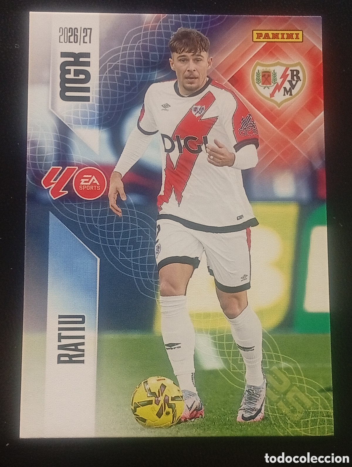 Cromos de f&uacute;tbol: 292 RATIU RAYO VALLECANO MEGACRACKS 2026 2027 26 27 CARDS PANINI