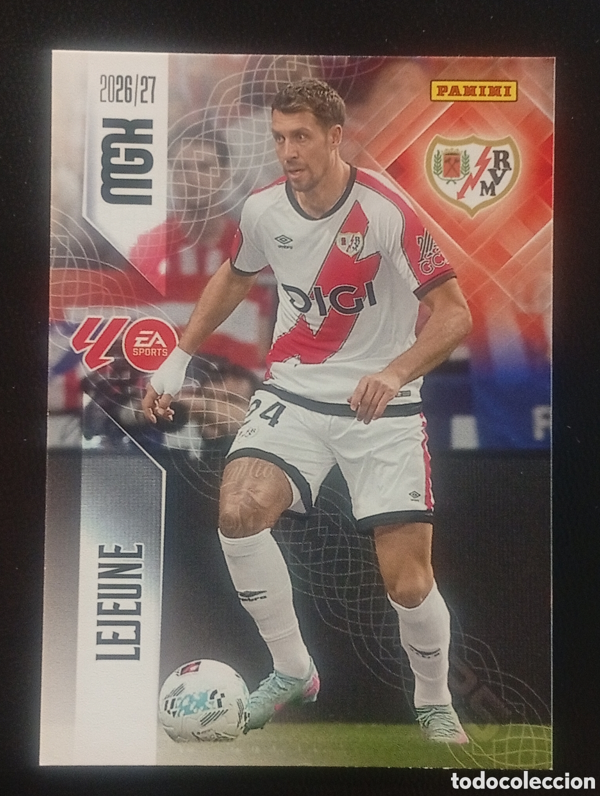 Cromos de f&uacute;tbol: 294 LEJEUNE RAYO VALLECANO MEGACRACKS 2026 2027 26 27 CARDS PANINI