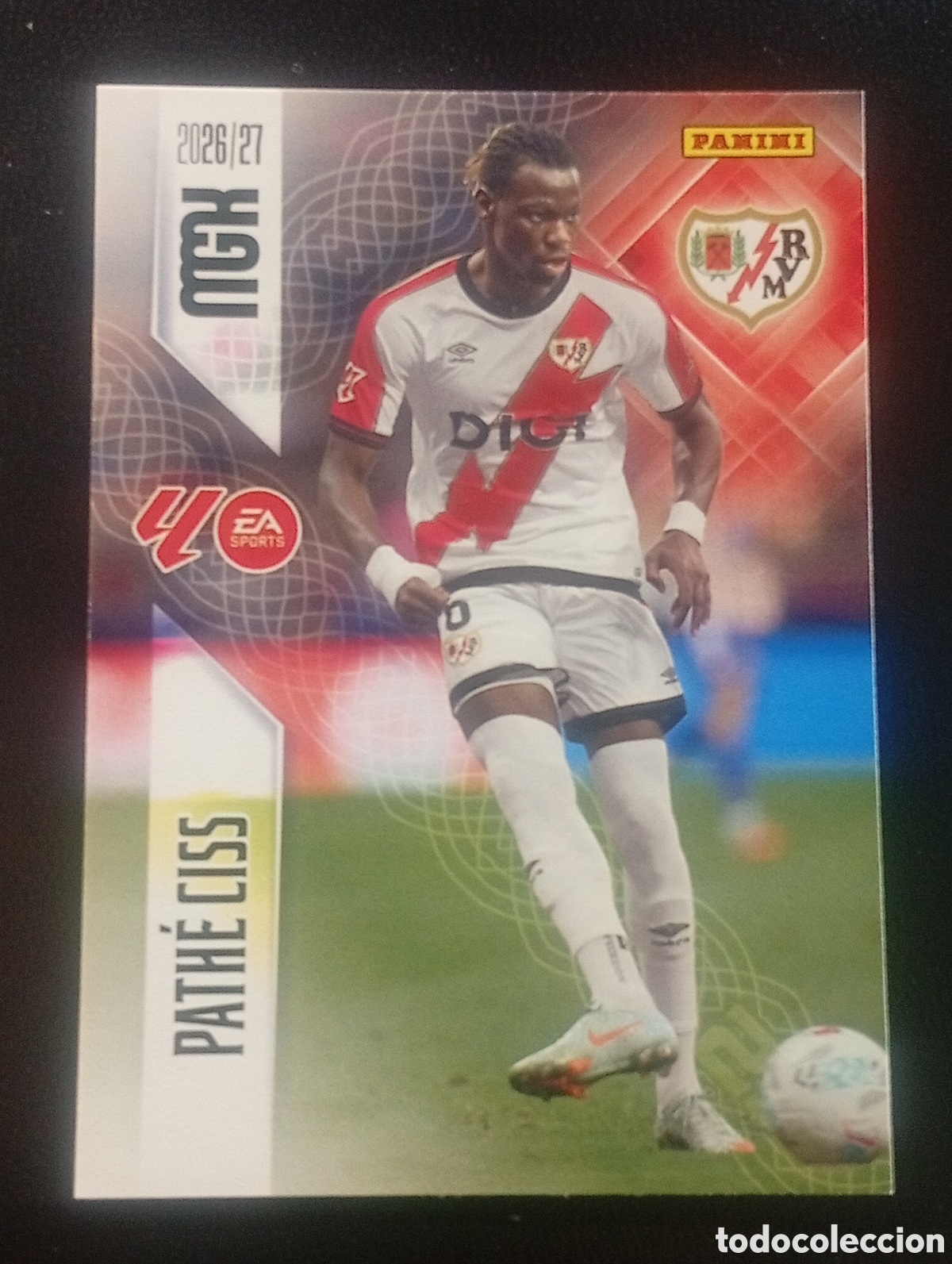 Cromos de f&uacute;tbol: 299 PATHE CISS RAYO VALLECANO MEGACRACKS 2026 2027 26 27 CARDS PANINI