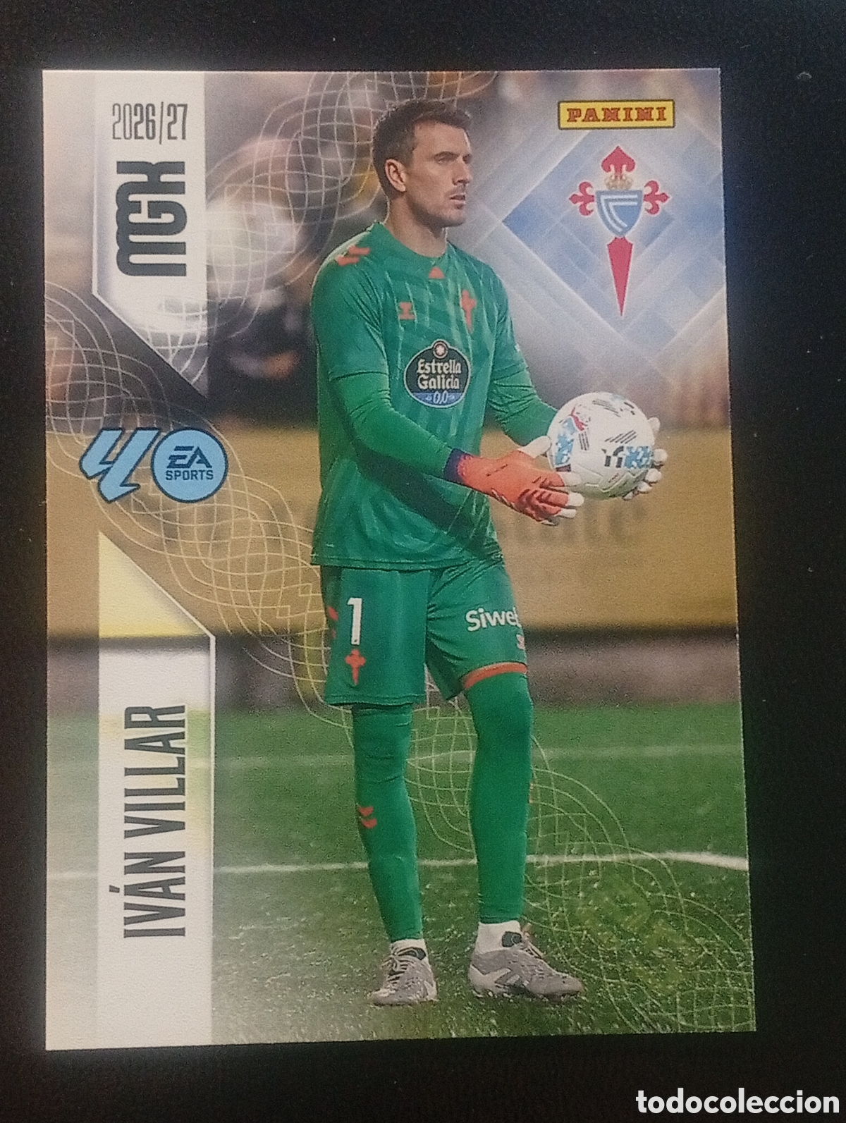 Cromos de f&uacute;tbol: 111 IVAN VILLAR CELTA DE VIGO MEGACRACKS 2026 2027 26 27 CARDS PANINI