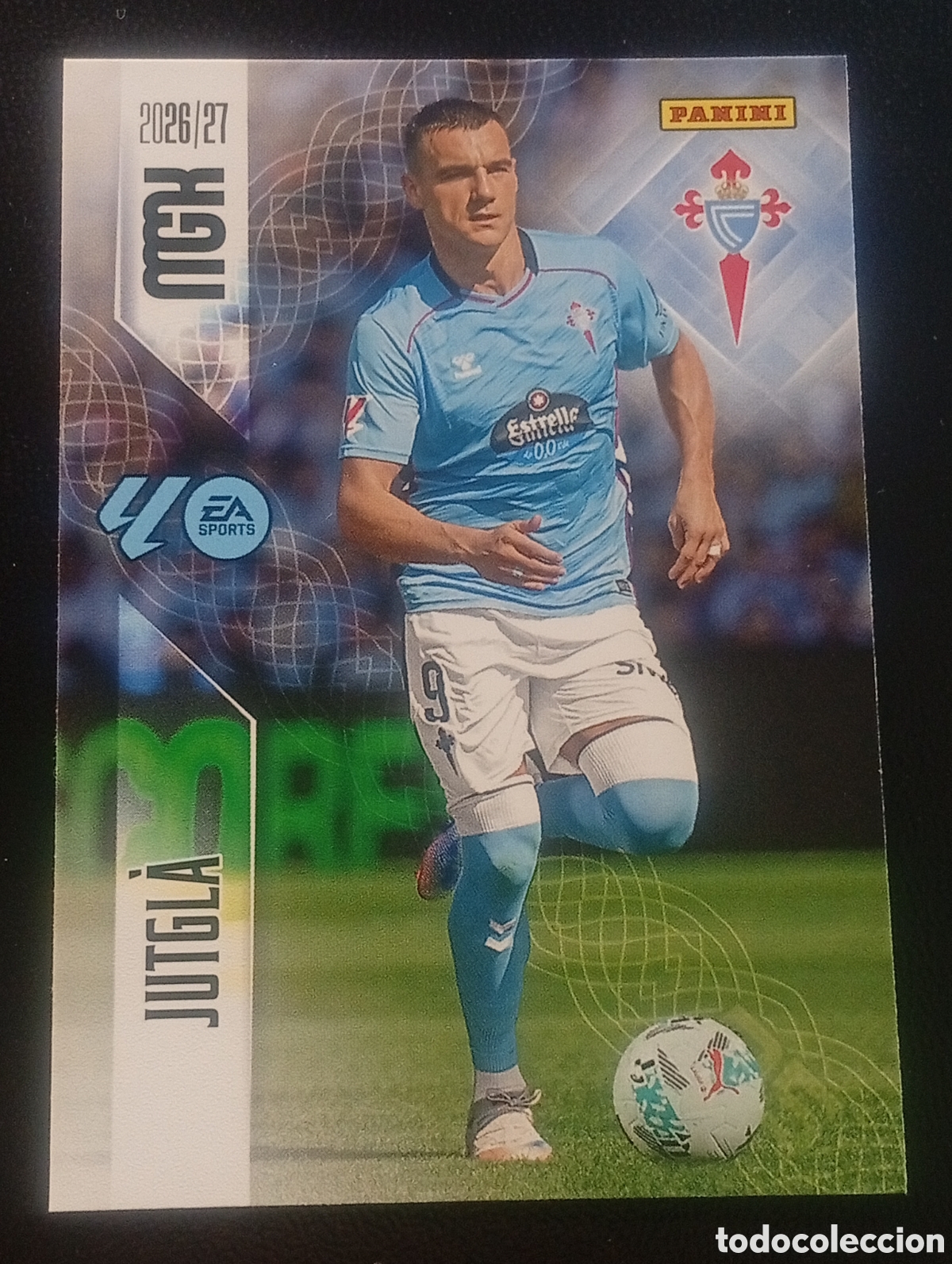Cromos de f&uacute;tbol: 126 JUTGLA CELTA DE VIGO MEGACRACKS 2026 2027 26 27 CARDS PANINI