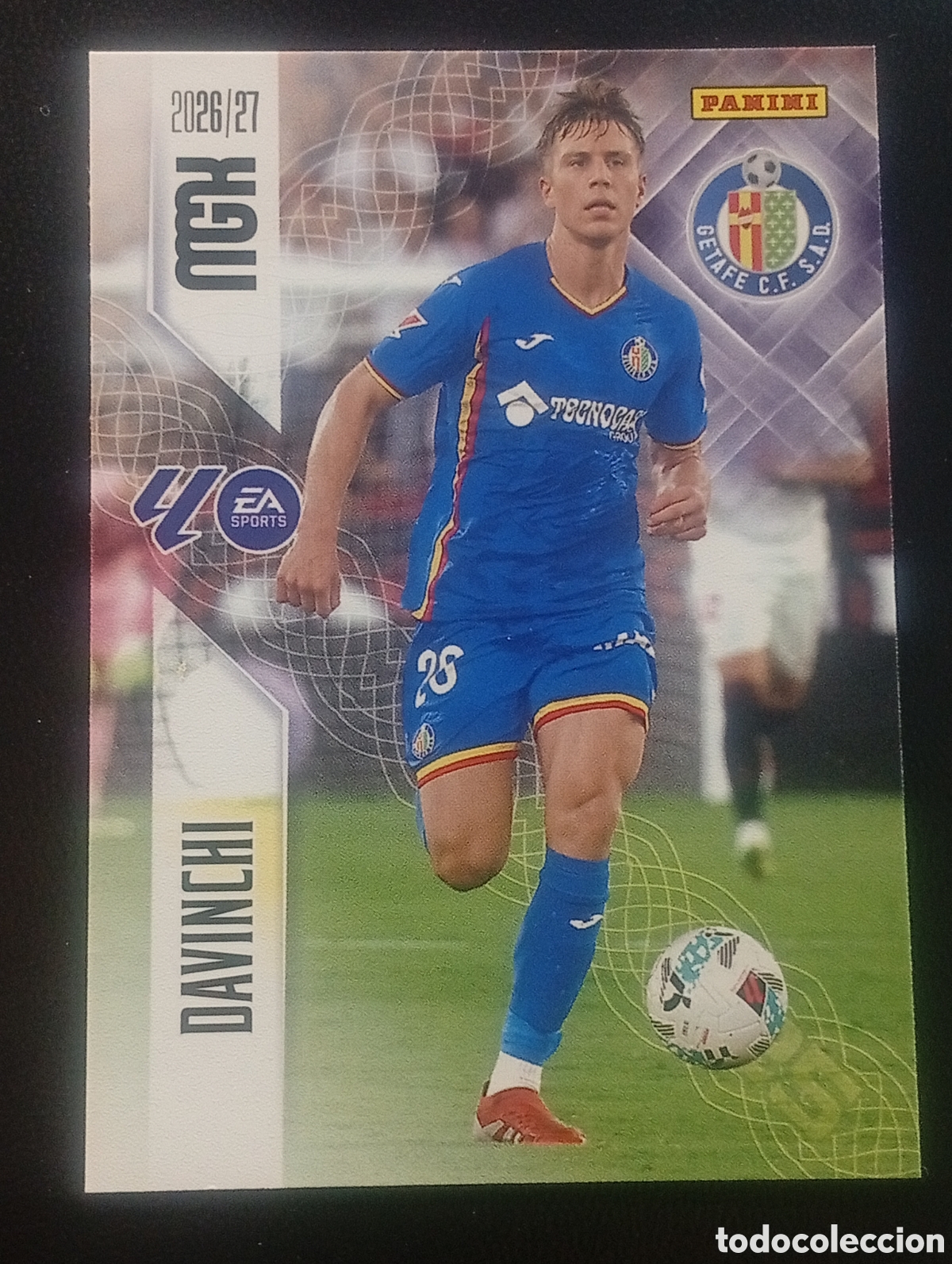 Cromos de f&uacute;tbol: 189 DAVINCHI GETAFE MEGACRACKS 2026 2027 26 27 CARDS PANINI