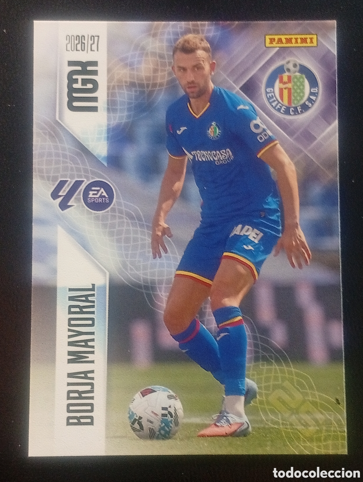 Cromos de f&uacute;tbol: 195 BORJA MAYORAL GETAFE MEGACRACKS 2026 2027 26 27 CARDS PANINI