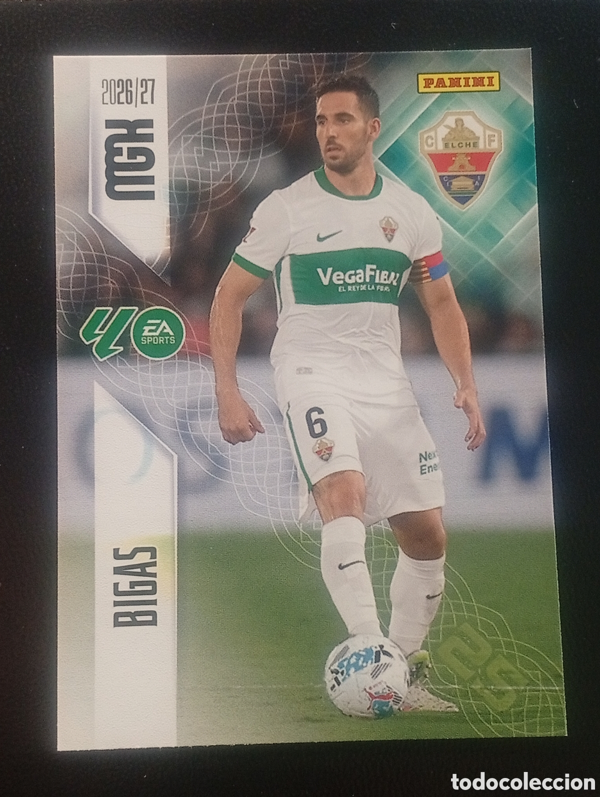 Cromos de f&uacute;tbol: 150 BIGAS ELCHE MEGACRACKS 2026 2027 26 27 CARDS PANINI