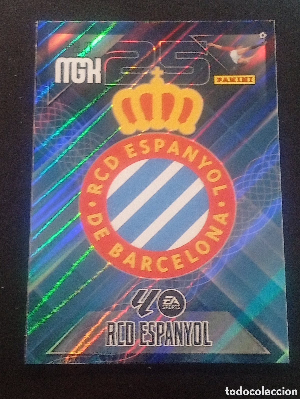 Cromos de f&uacute;tbol: 163 escudo ESPANYOL MEGACRACKS 2026 2027 26 27 CARDS PANINI