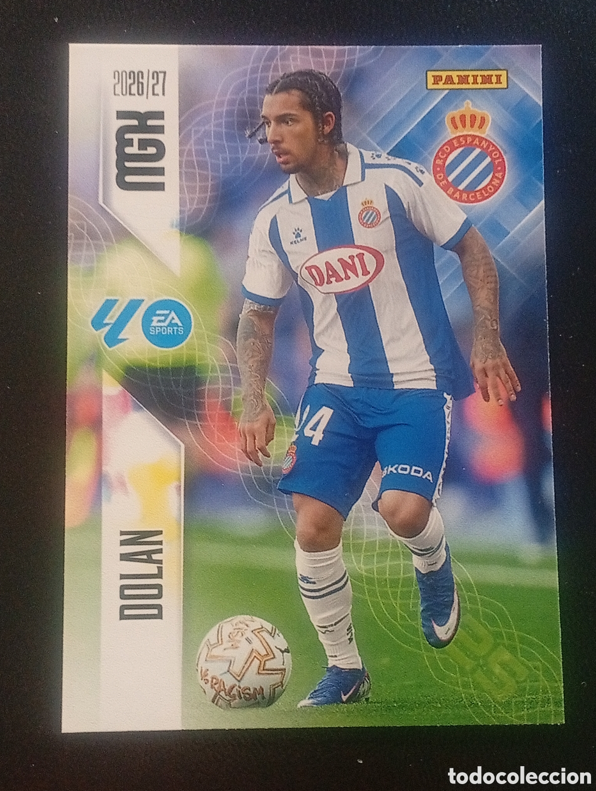 Cromos de f&uacute;tbol: 176 DOLAN ESPANYOL MEGACRACKS 2026 2027 26 27 CARDS PANINI