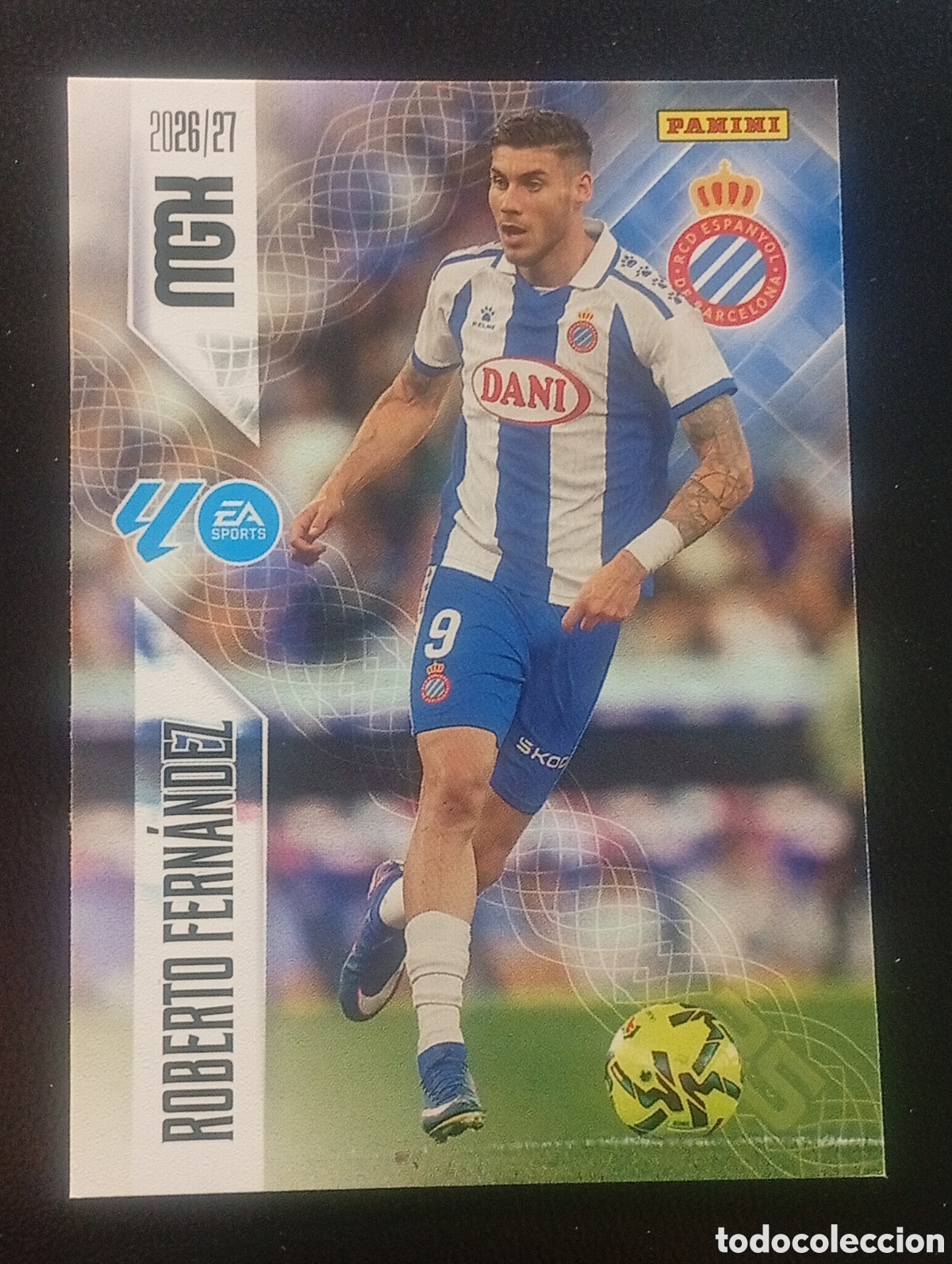 Cromos de f&uacute;tbol: 178 ROBERTO FERNANDEZ ESPANYOL MEGACRACKS 2026 2027 26 27 CARDS PANINI