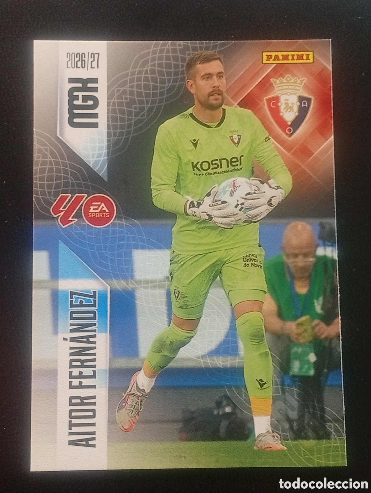 Cromos de f&uacute;tbol: 255 AITOR FERN&Aacute;NDEZ OSASUNA MEGACRACKS 2026 2027 26 27 CARDS PANINI