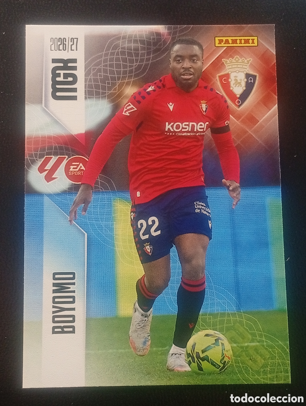 Cromos de f&uacute;tbol: 257 BOYOMO OSASUNA MEGACRACKS 2026 2027 26 27 CARDS PANINI
