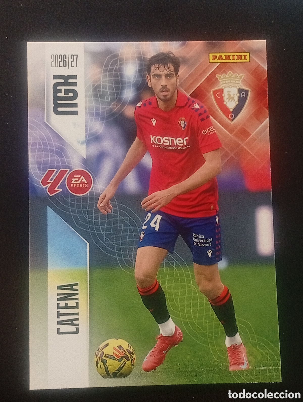 Cromos de f&uacute;tbol: 258 CATENA OSASUNA MEGACRACKS 2026 2027 26 27 CARDS PANINI