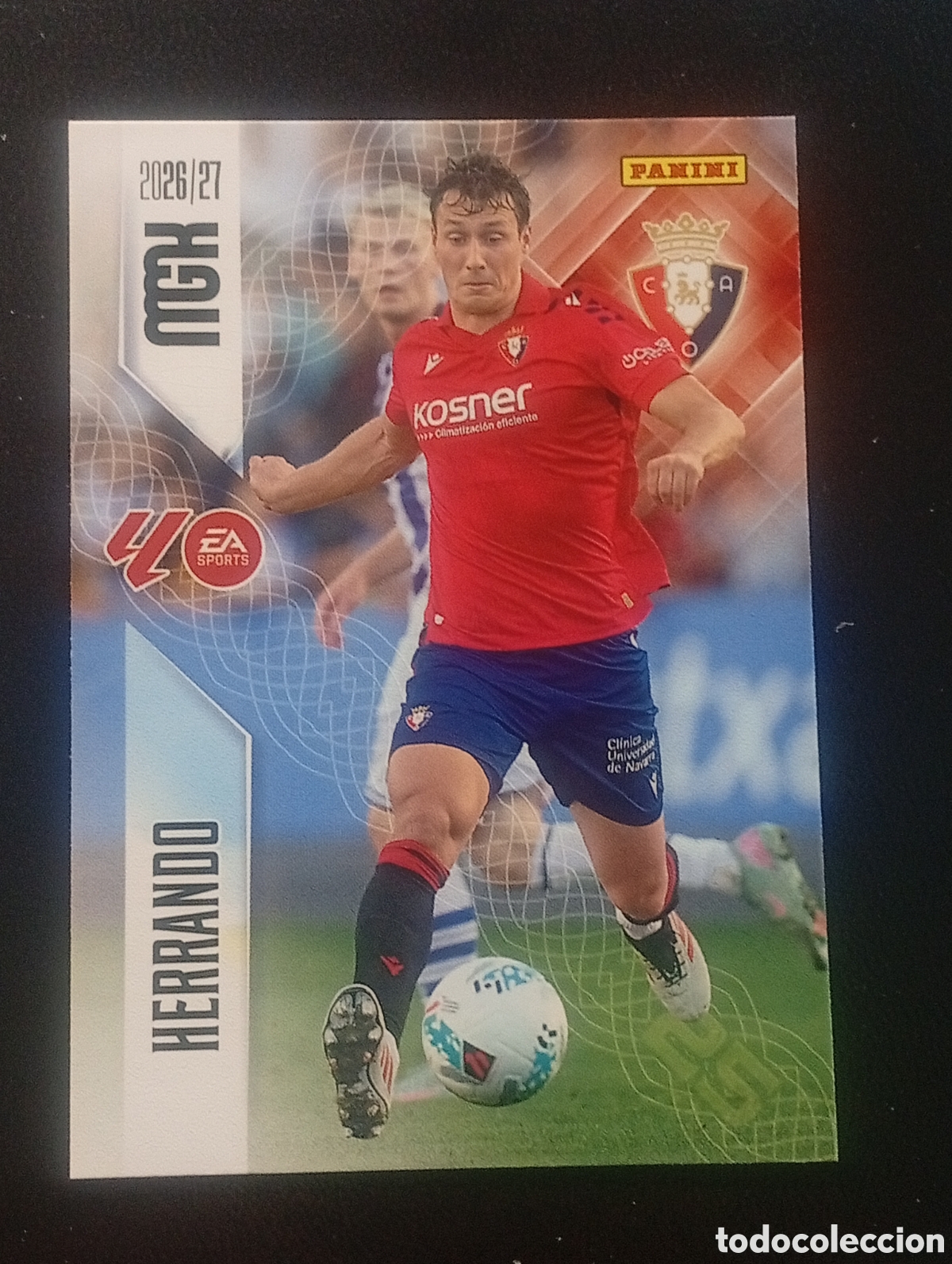 Cromos de f&uacute;tbol: 259 HERRANDO OSASUNA MEGACRACKS 2026 2027 26 27 CARDS PANINI