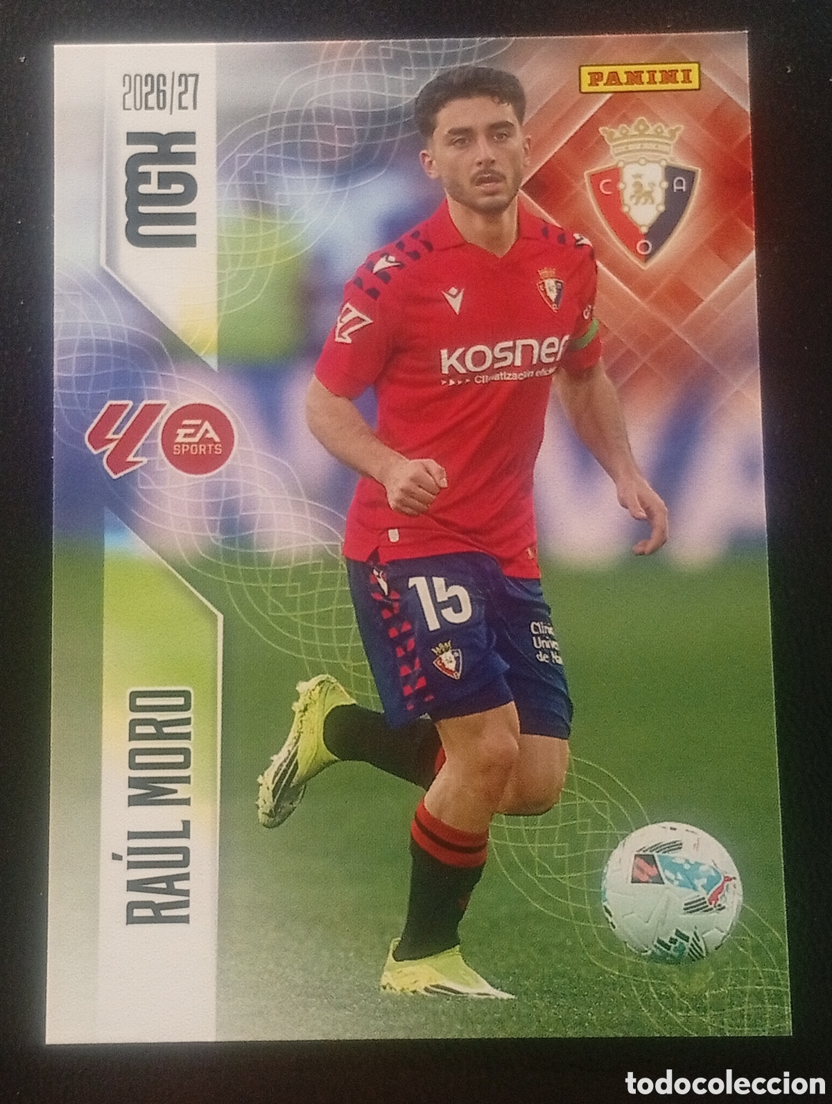 Cromos de f&uacute;tbol: 267 RAUL MORO OSASUNA MEGACRACKS 2026 2027 26 27 CARDS PANINI
