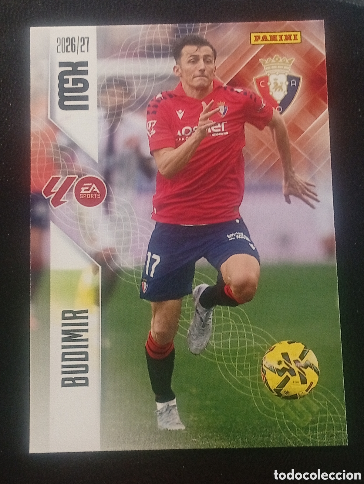 Cromos de f&uacute;tbol: 270 BUDIMIR OSASUNA MEGACRACKS 2026 2027 26 27 CARDS PANINI