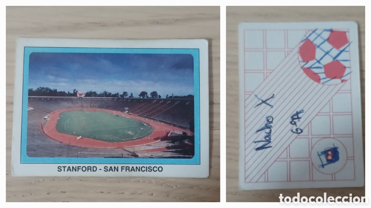 Cromos de f&uacute;tbol: CROMO ESTADIO SEDE STANFORD SAN FRANCISCO N 8 EDICIONES ESTADIO MUNDIAL EEUU 94 SIN PEGAR
