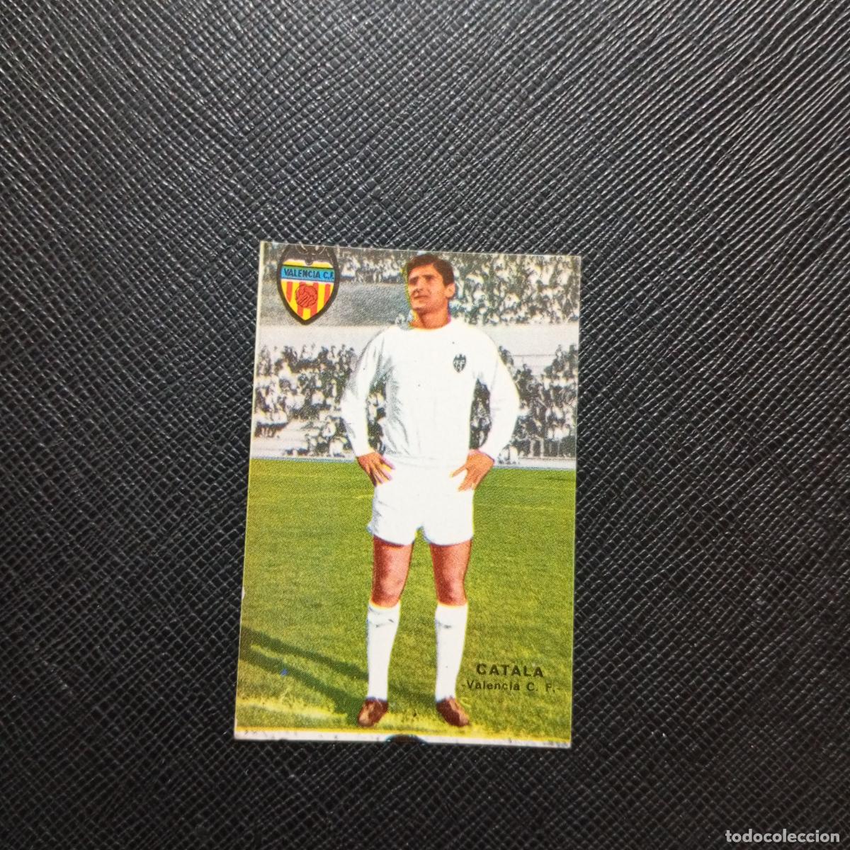 Cromos de f&uacute;tbol: CATALA VALENCIA FHER 1967 1968 CROMO FUTBOL 67 68 LIGA - SIN PEGAR - A45 PG4
