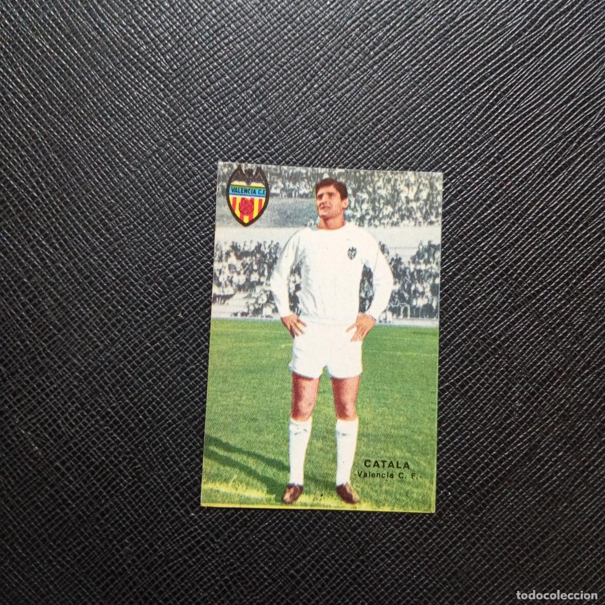 Cromos de f&uacute;tbol: CATALA VALENCIA FHER 1967 1968 CROMO FUTBOL 67 68 LIGA - SIN PEGAR - A45 PG4 B