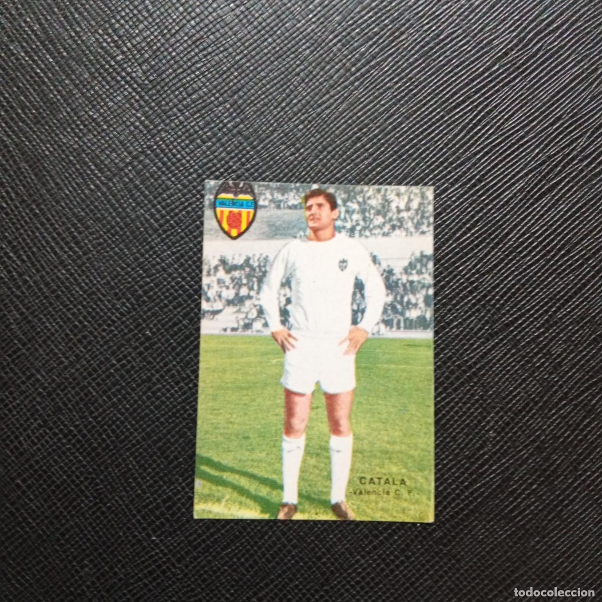 Cromos de f&uacute;tbol: CATALA VALENCIA FHER 1967 1968 CROMO FUTBOL 67 68 LIGA - SIN PEGAR - A45 PG5