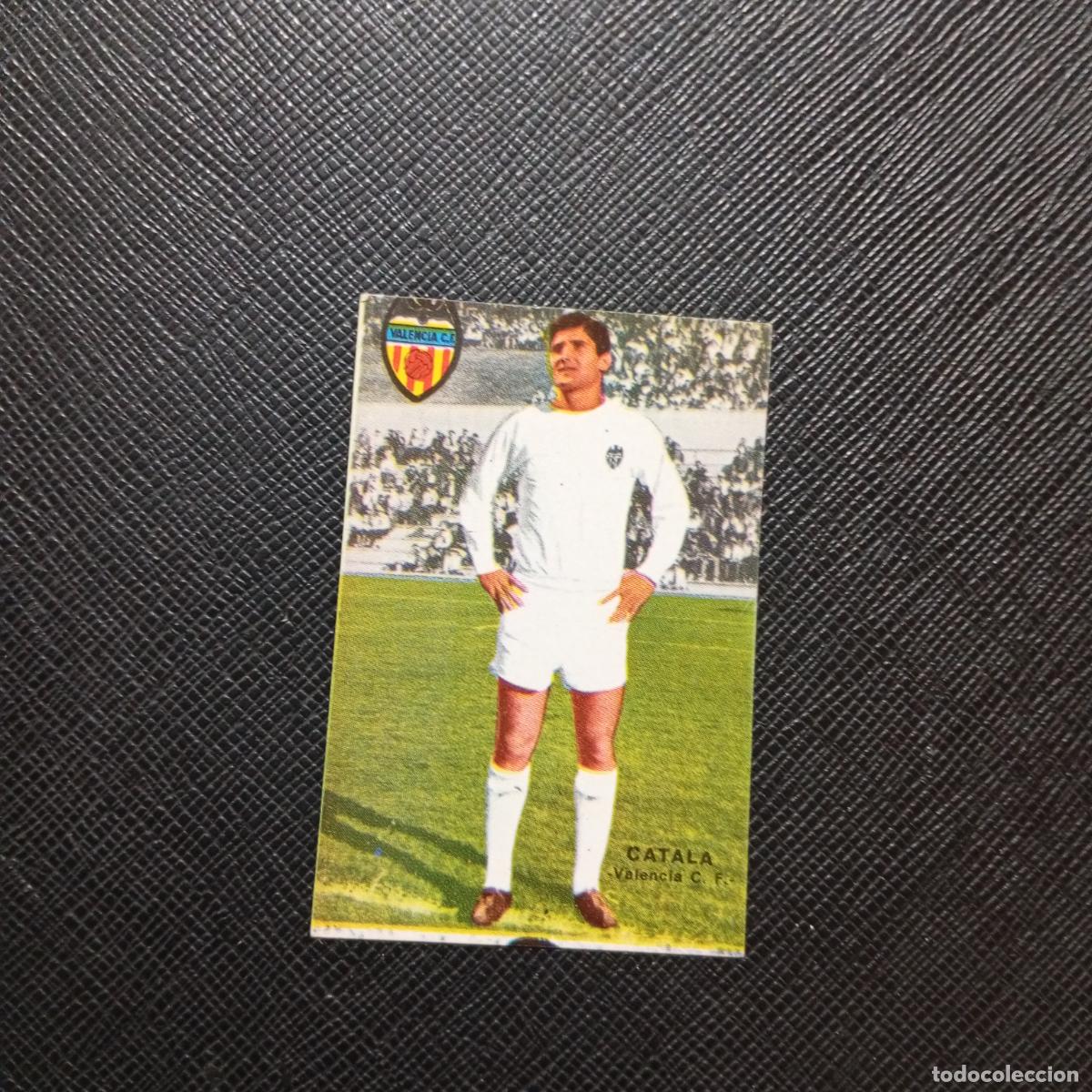 Cromos de f&uacute;tbol: CATALA VALENCIA FHER 1967 1968 CROMO FUTBOL 67 68 LIGA - SIN PEGAR - A45 PG10
