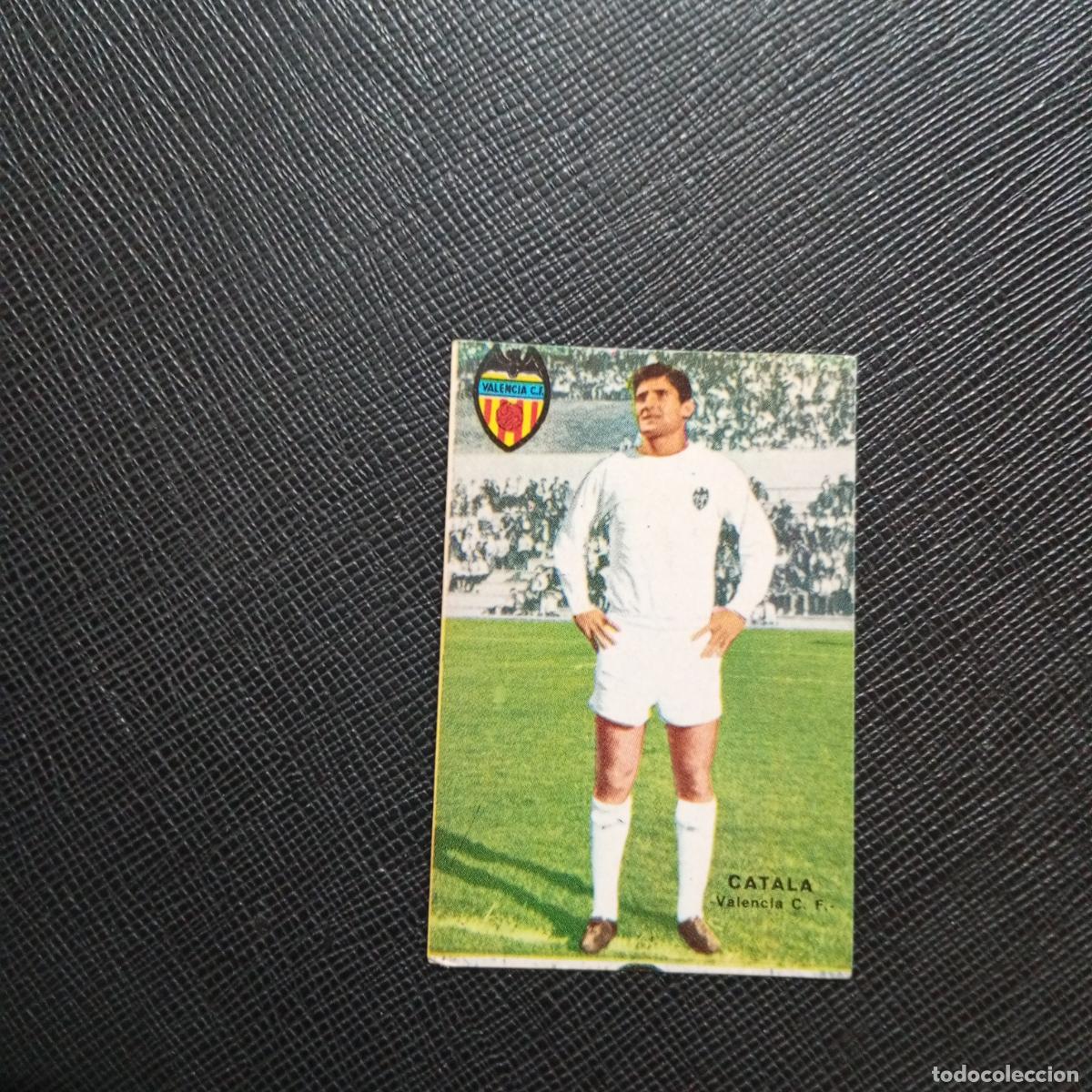Cromos de f&uacute;tbol: CATALA VALENCIA FHER 1967 1968 CROMO FUTBOL 67 68 LIGA - SIN PEGAR - A45 PG11