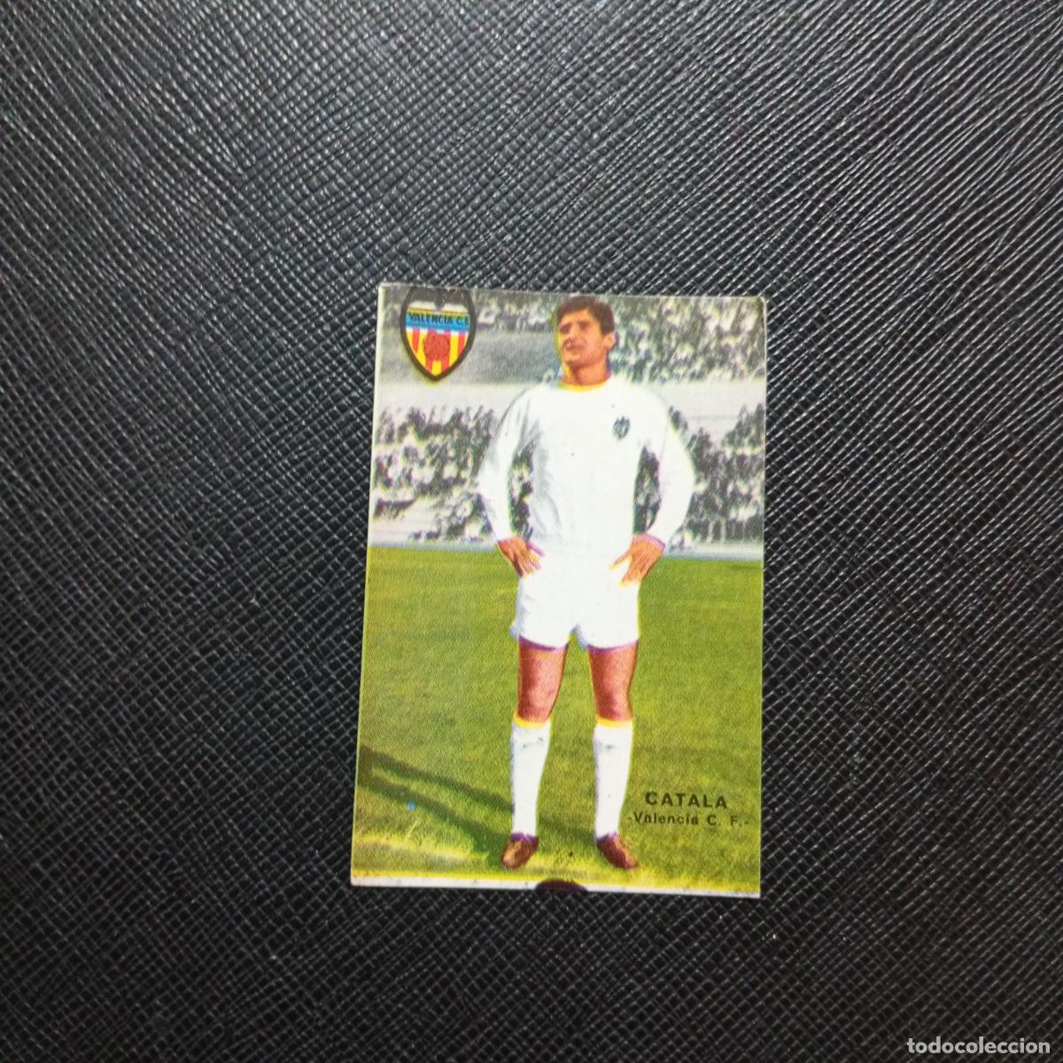 Cromos de f&uacute;tbol: CATALA VALENCIA FHER 1967 1968 CROMO FUTBOL 67 68 LIGA - SIN PEGAR - A45 PG12