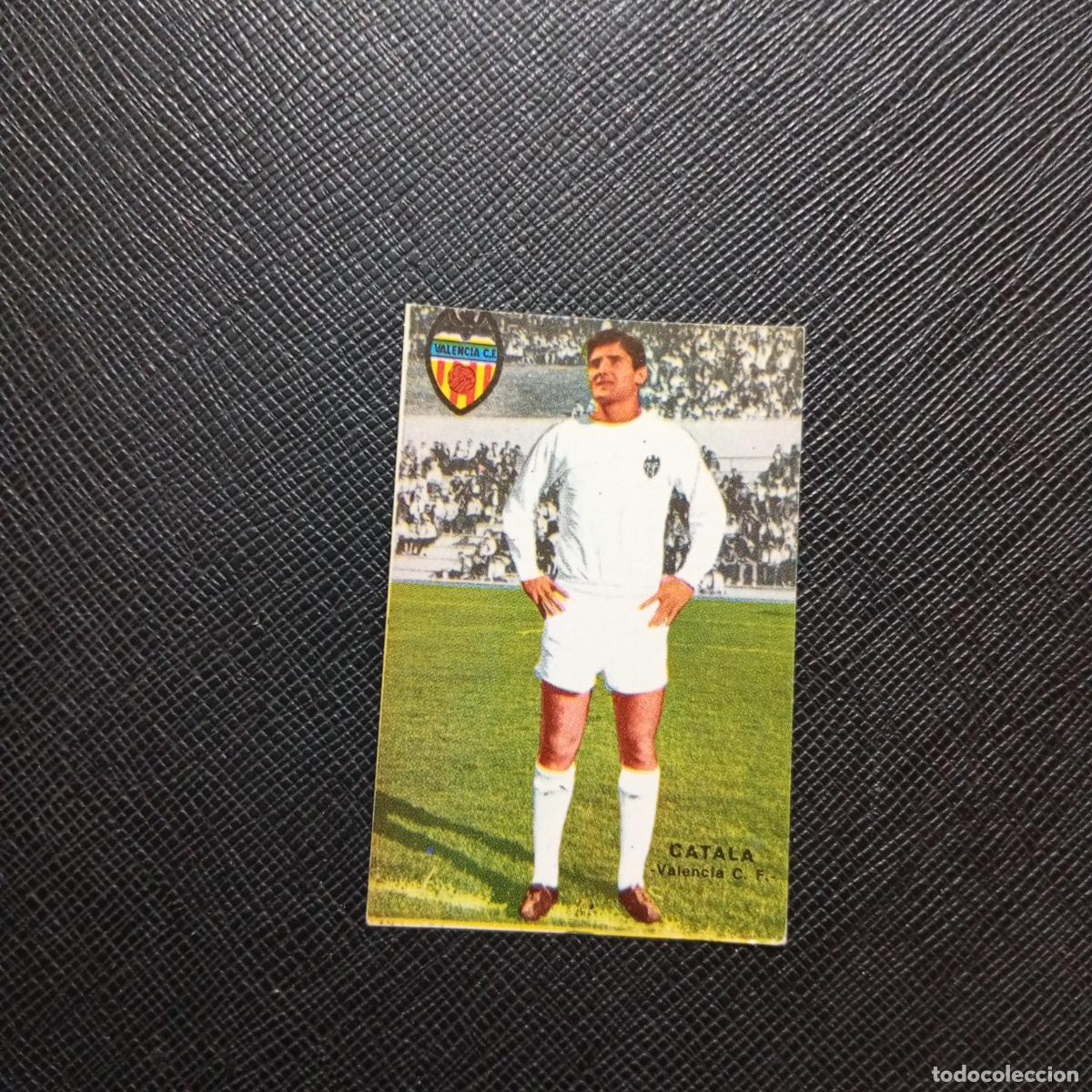 Cromos de f&uacute;tbol: CATALA VALENCIA FHER 1967 1968 CROMO FUTBOL 67 68 LIGA - SIN PEGAR - A45 PG12 B