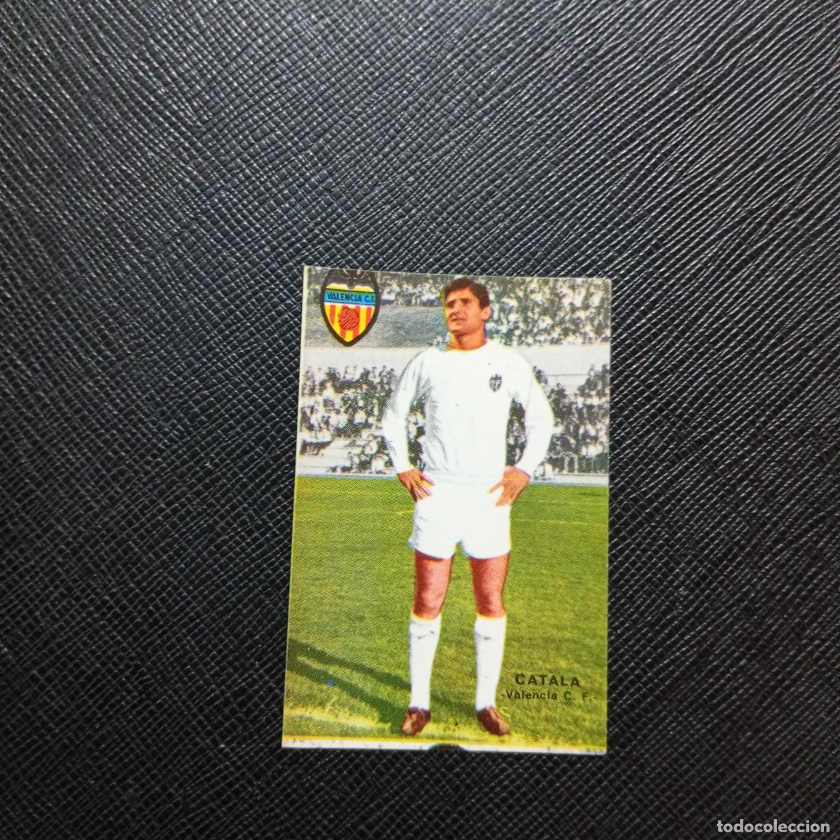 Cromos de f&uacute;tbol: CATALA VALENCIA FHER 1967 1968 CROMO FUTBOL 67 68 LIGA - SIN PEGAR - A45 PG13