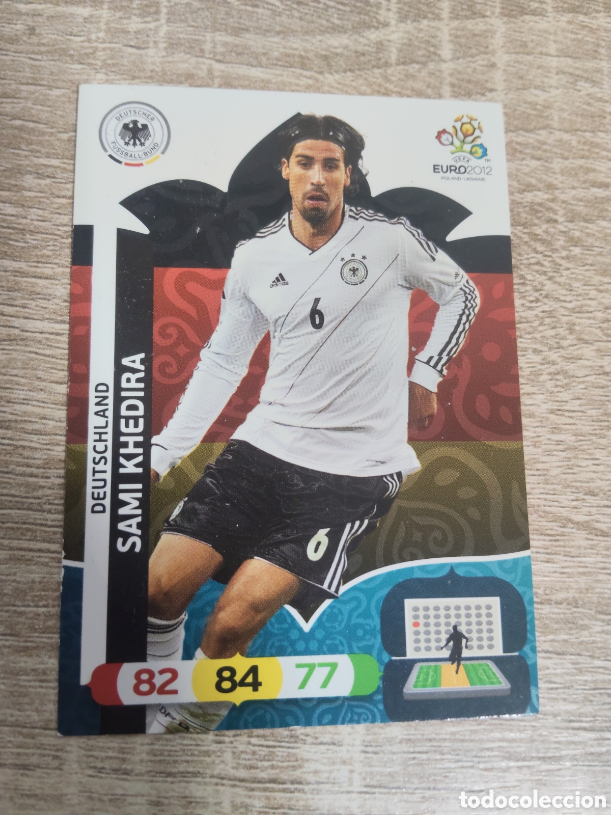 Cromos de f&uacute;tbol: Panini Adrenalyn euro 2012 Sami Khedira Alemania