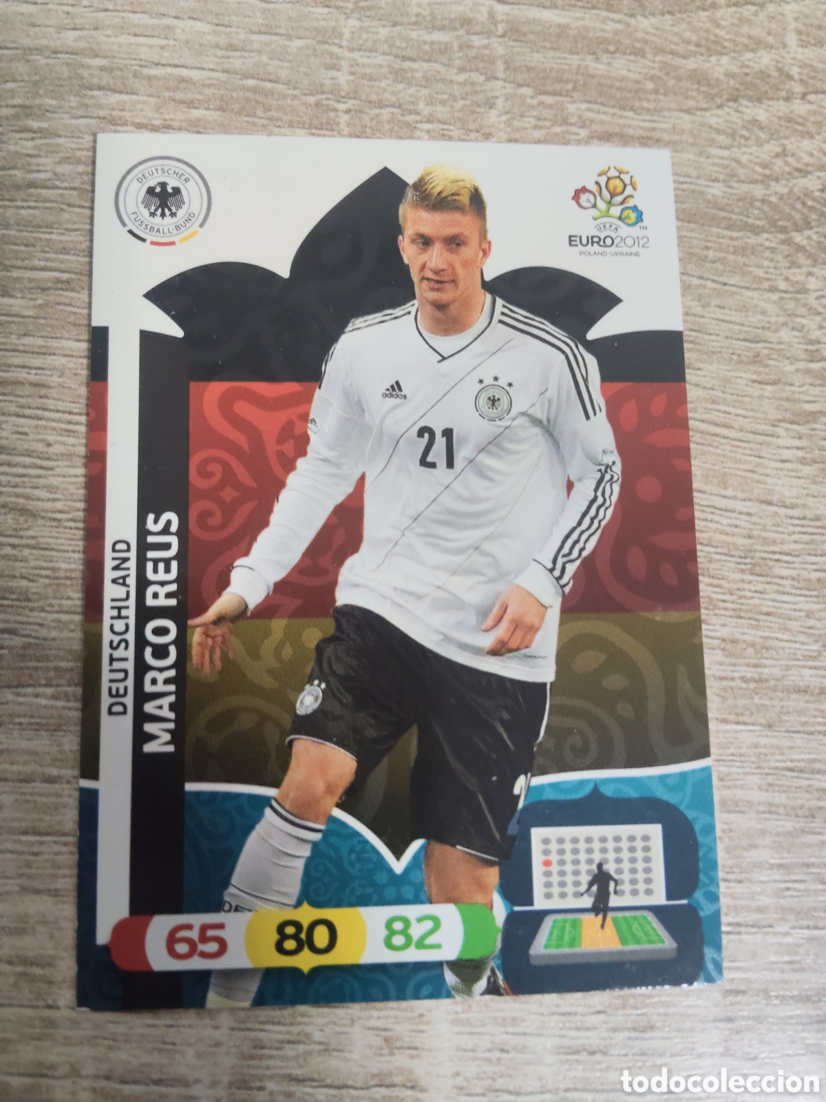 Cromos de f&uacute;tbol: Panini Adrenalyn euro 2012 Marco Reus Alemania