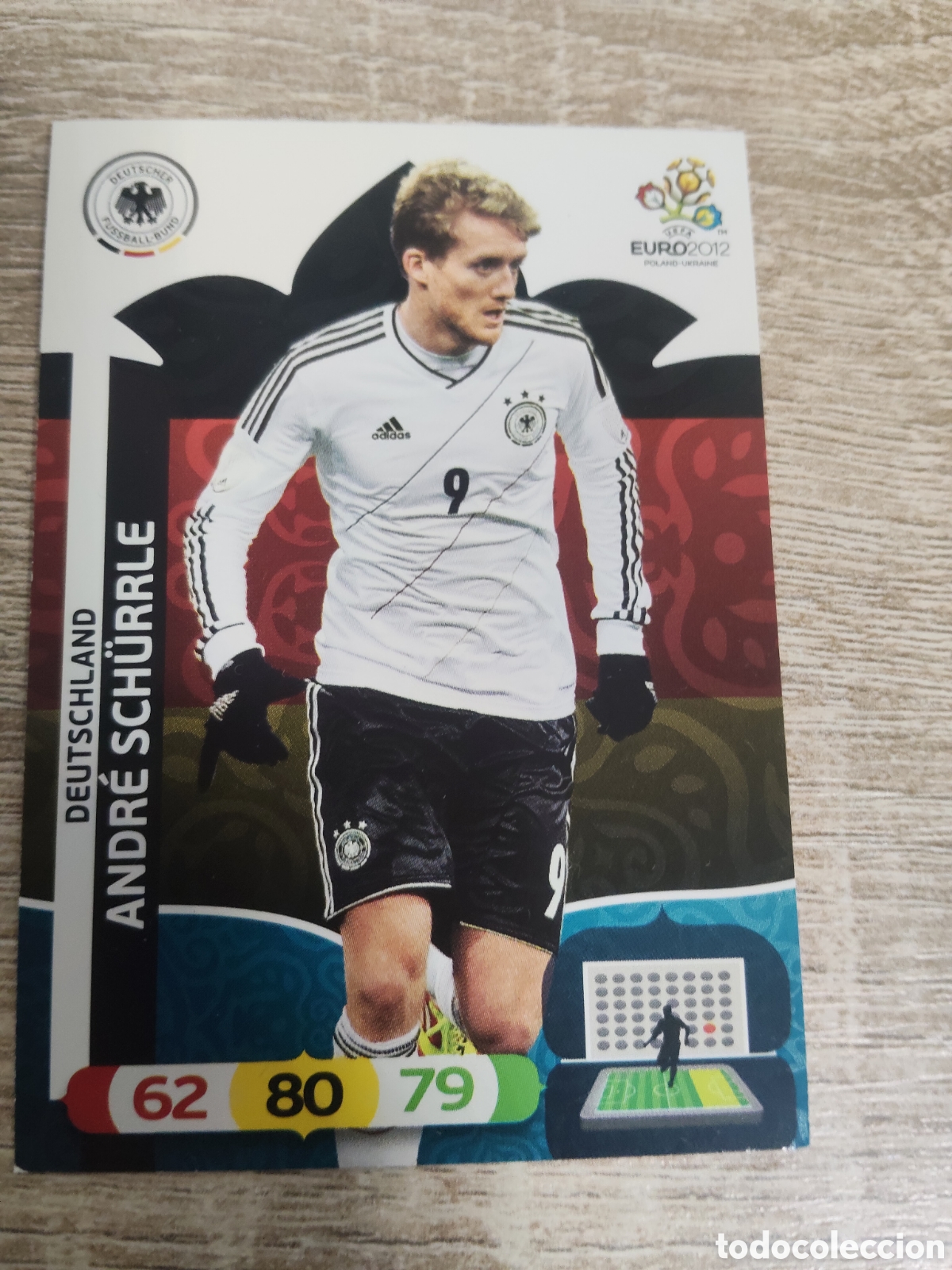 Cromos de f&uacute;tbol: Panini Adrenalyn euro 2012 Andr&eacute; Schurrle Alemania