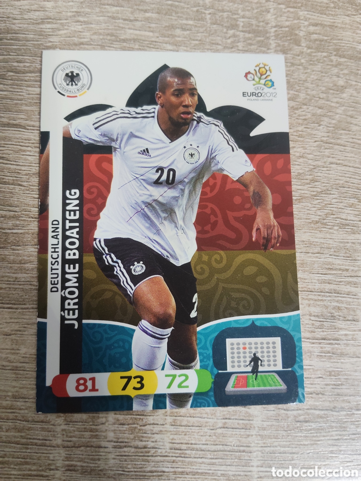 Cromos de f&uacute;tbol: Panini Adrenalyn euro 2012 Jerome Boateng Alemania