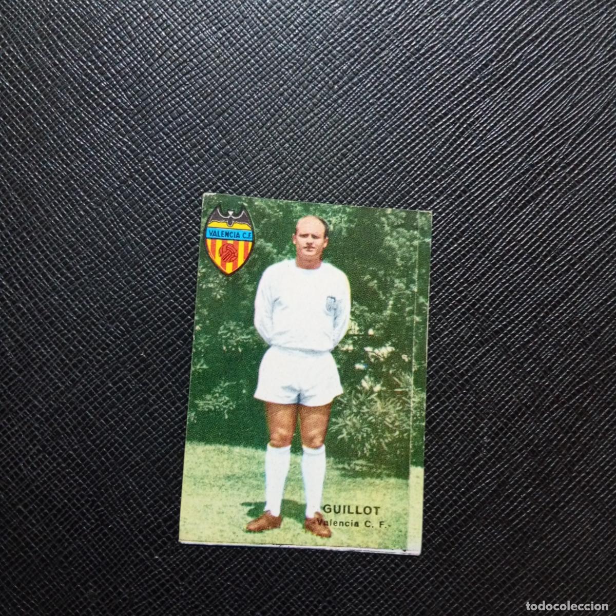 Cromos de f&uacute;tbol: GUILLOT VALENCIA FHER 1967 1968 CROMO FUTBOL 67 68 LIGA - SIN PEGAR - A45 PG49